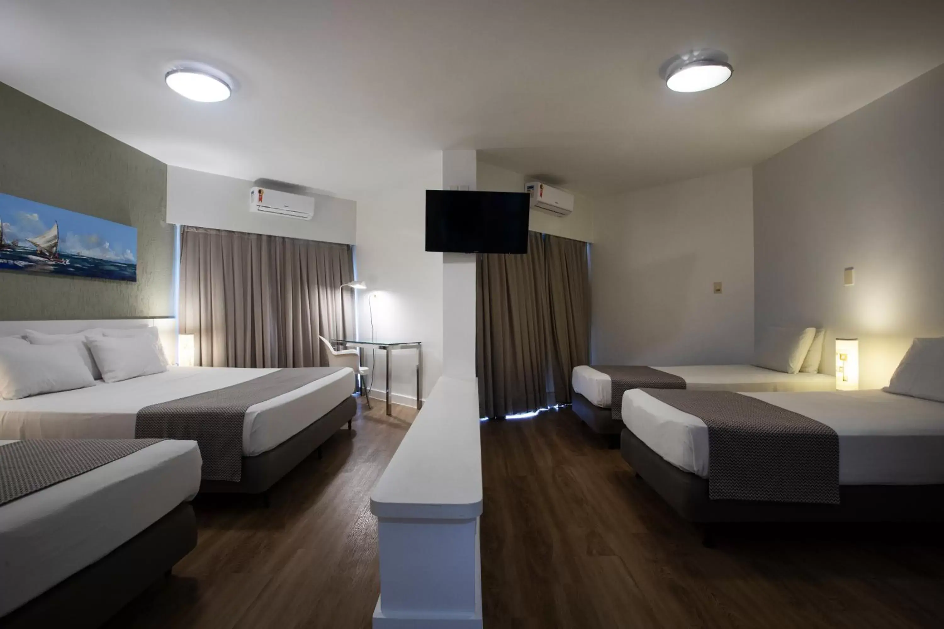 Bedroom, Bed in Maceió Atlantic Suites Bedroom, Bed in Maceió Atlantic Suites