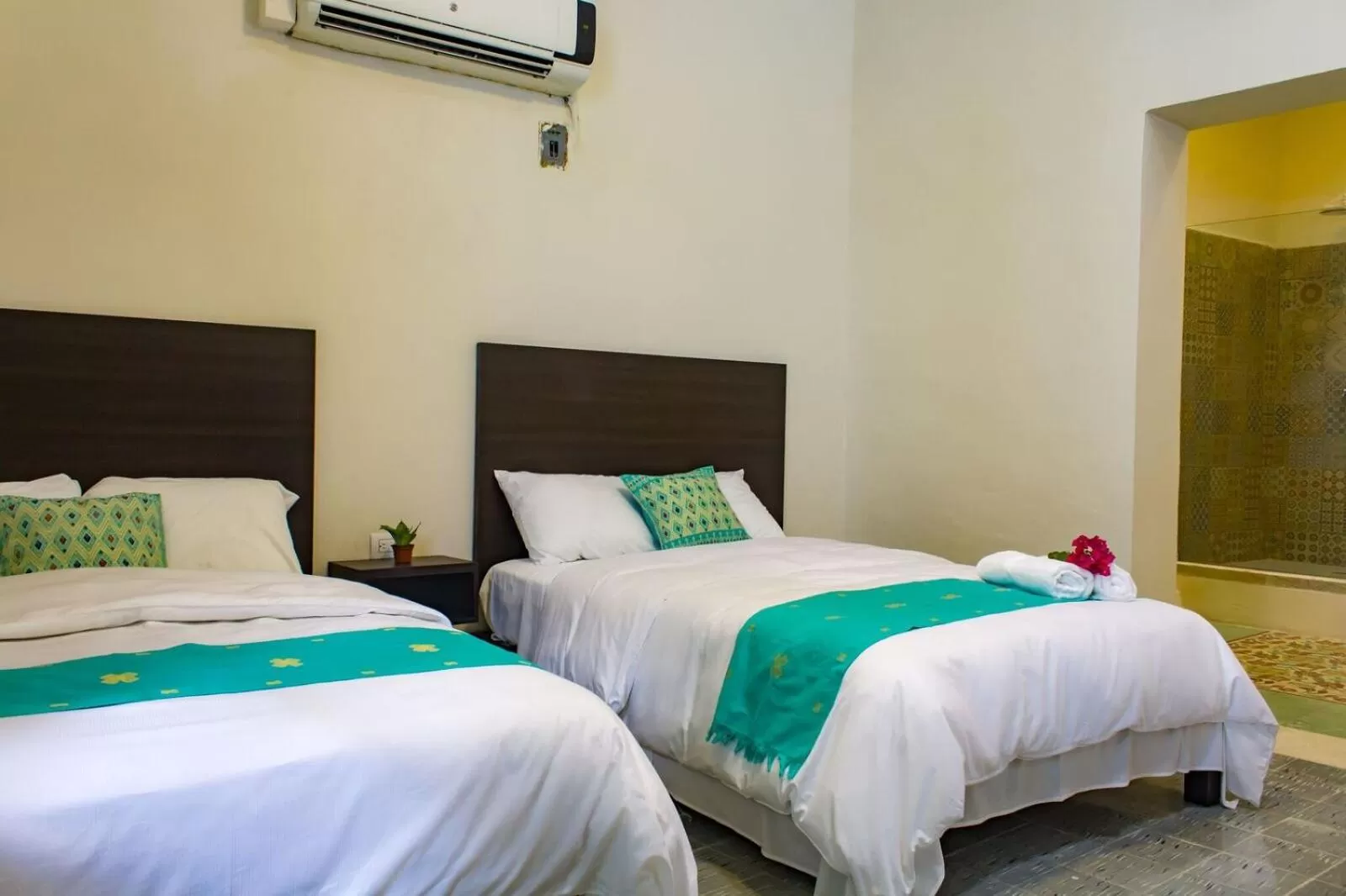 Bed in Hotel Maculís