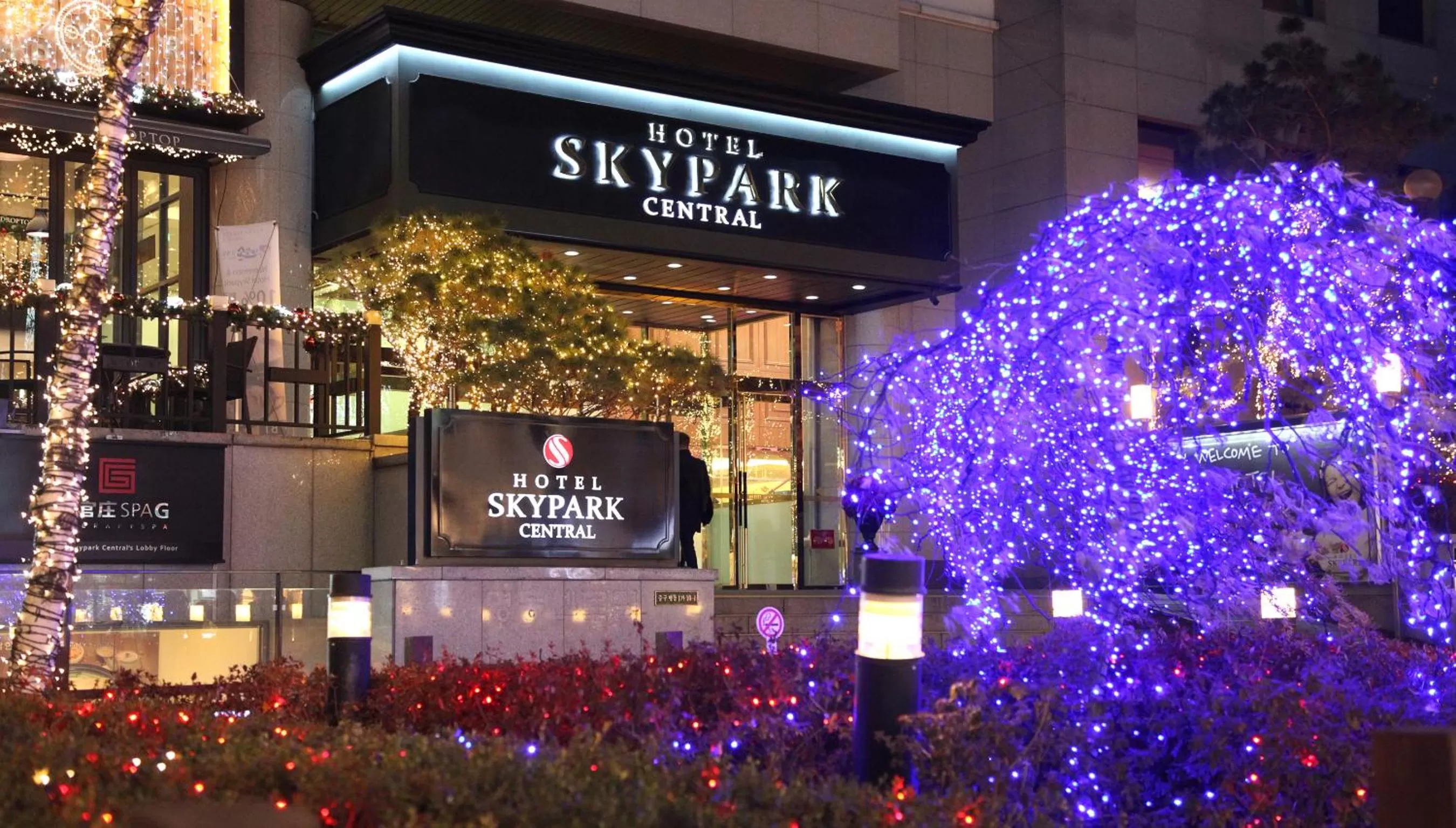 Facade/entrance in Hotel Skypark Central Myeongdong