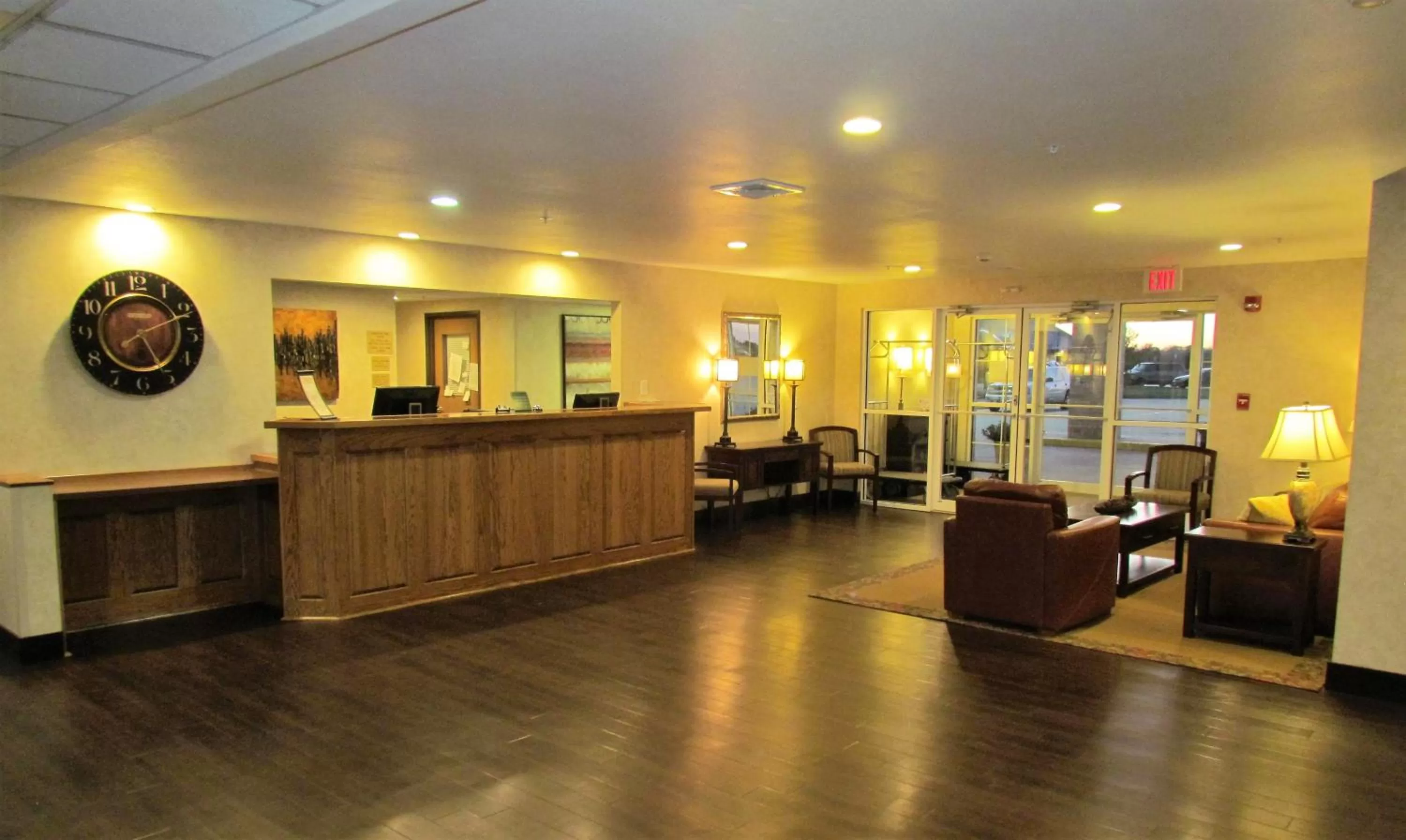 Lobby or reception in Oak Hill Inn & Suites
