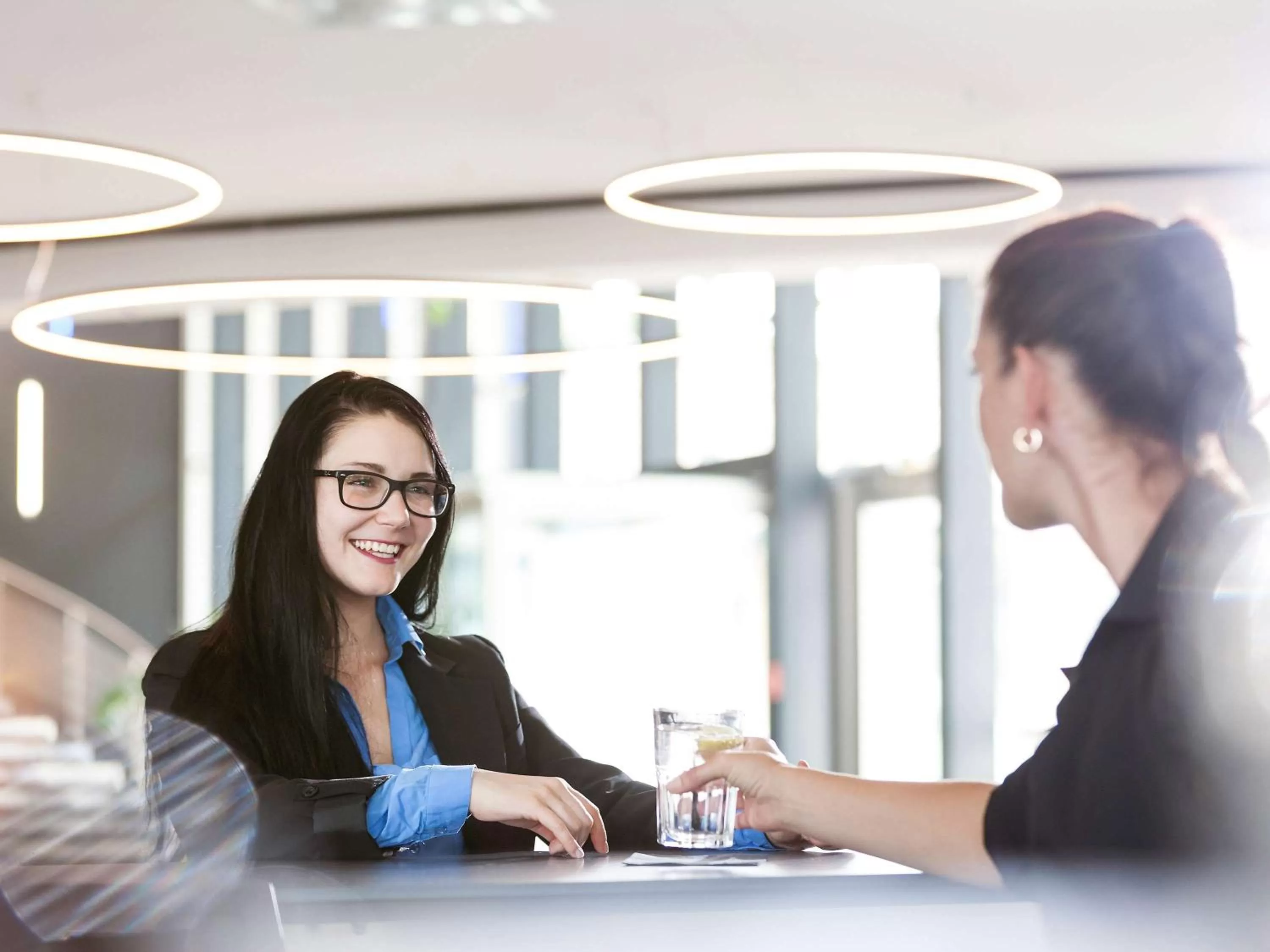 Lounge or bar in Novotel Bern Expo
