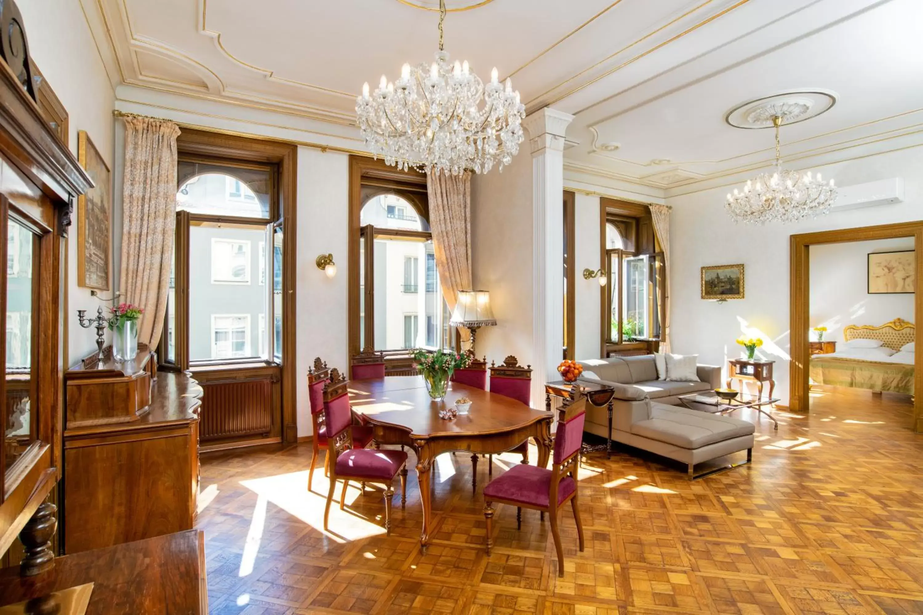 Dining Area in Malostranská Residence