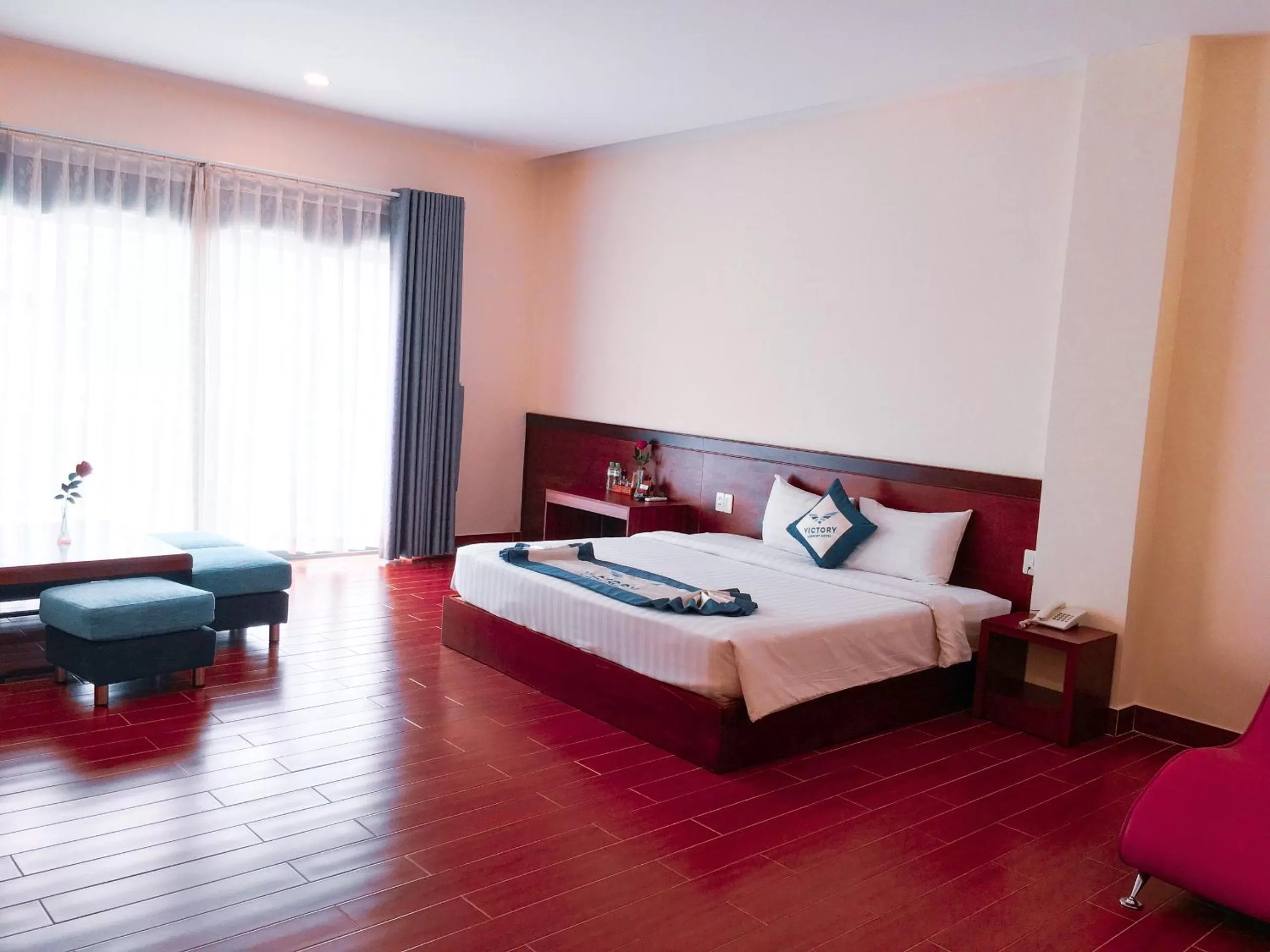 Photo of the whole room, Bed in Victory Airport Hotel