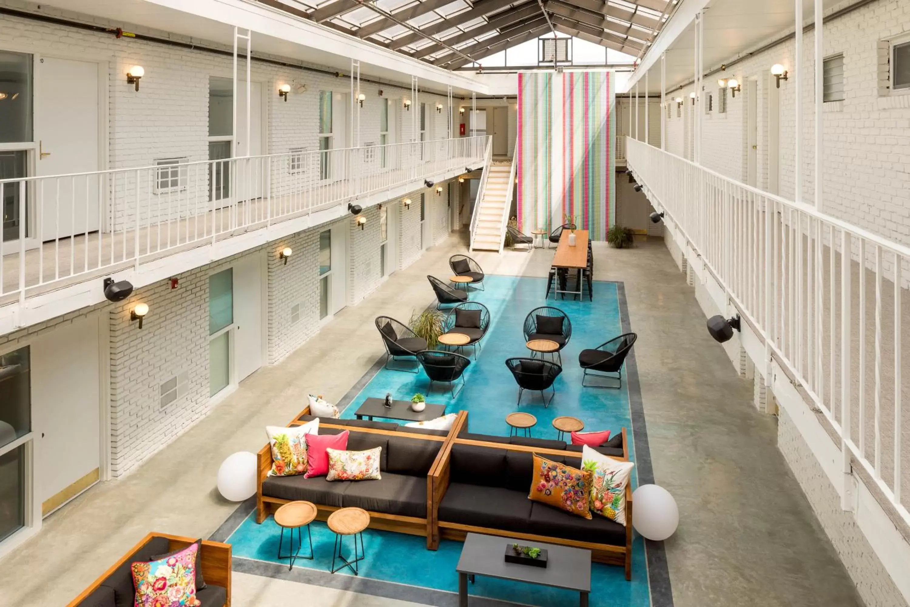 Bird's eye view in Bluebird Spa City Motor Lodge Bird's eye view in Bluebird Spa City Motor Lodge