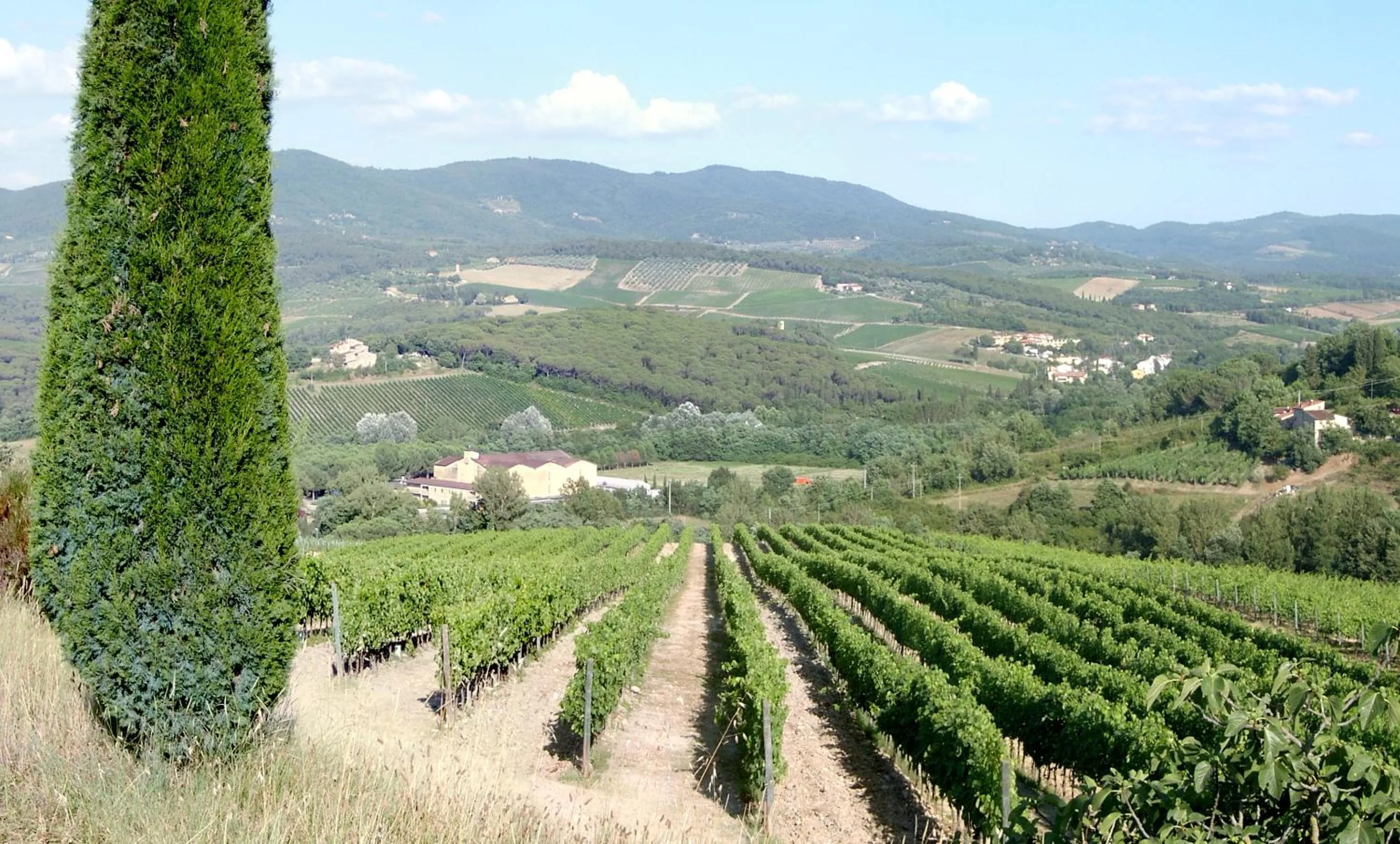 Natural landscape in Residence Casprini da Omero