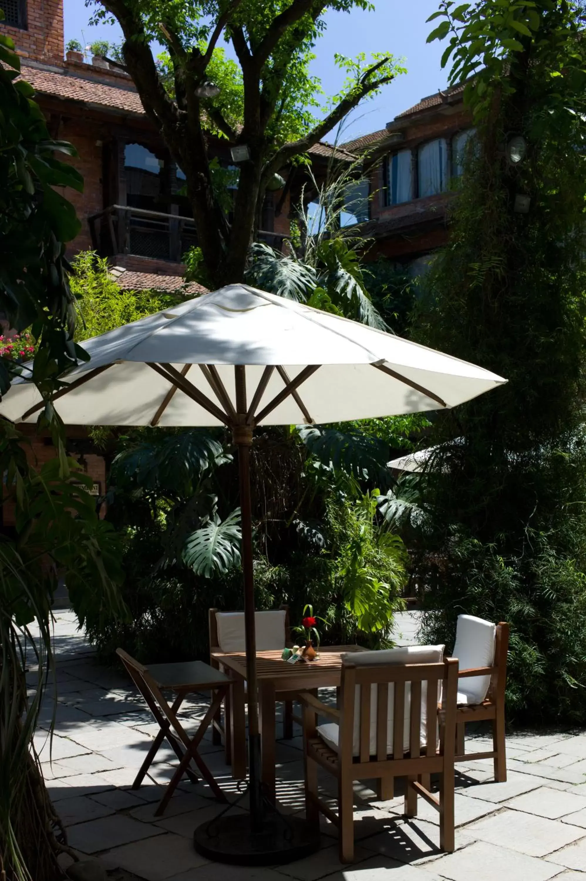 Garden view, Patio/Outdoor Area in The Dwarika's Hotel