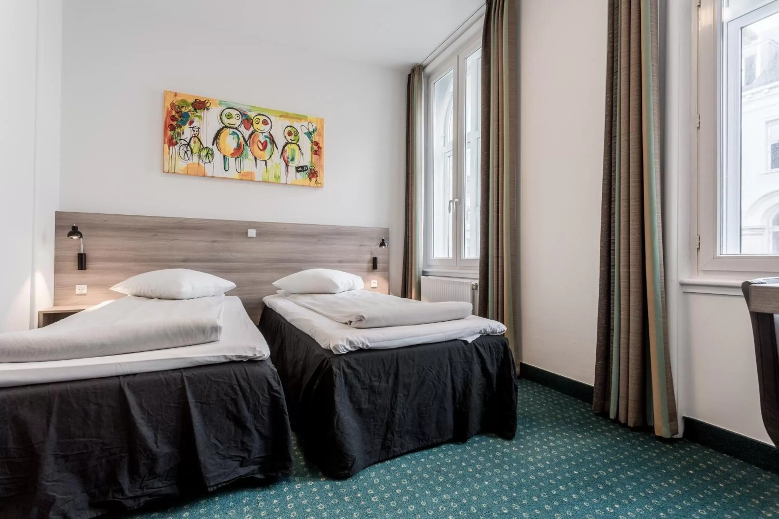 Bedroom, Bed in Good Morning City Copenhagen Star Bedroom, Bed in Good Morning City Copenhagen Star