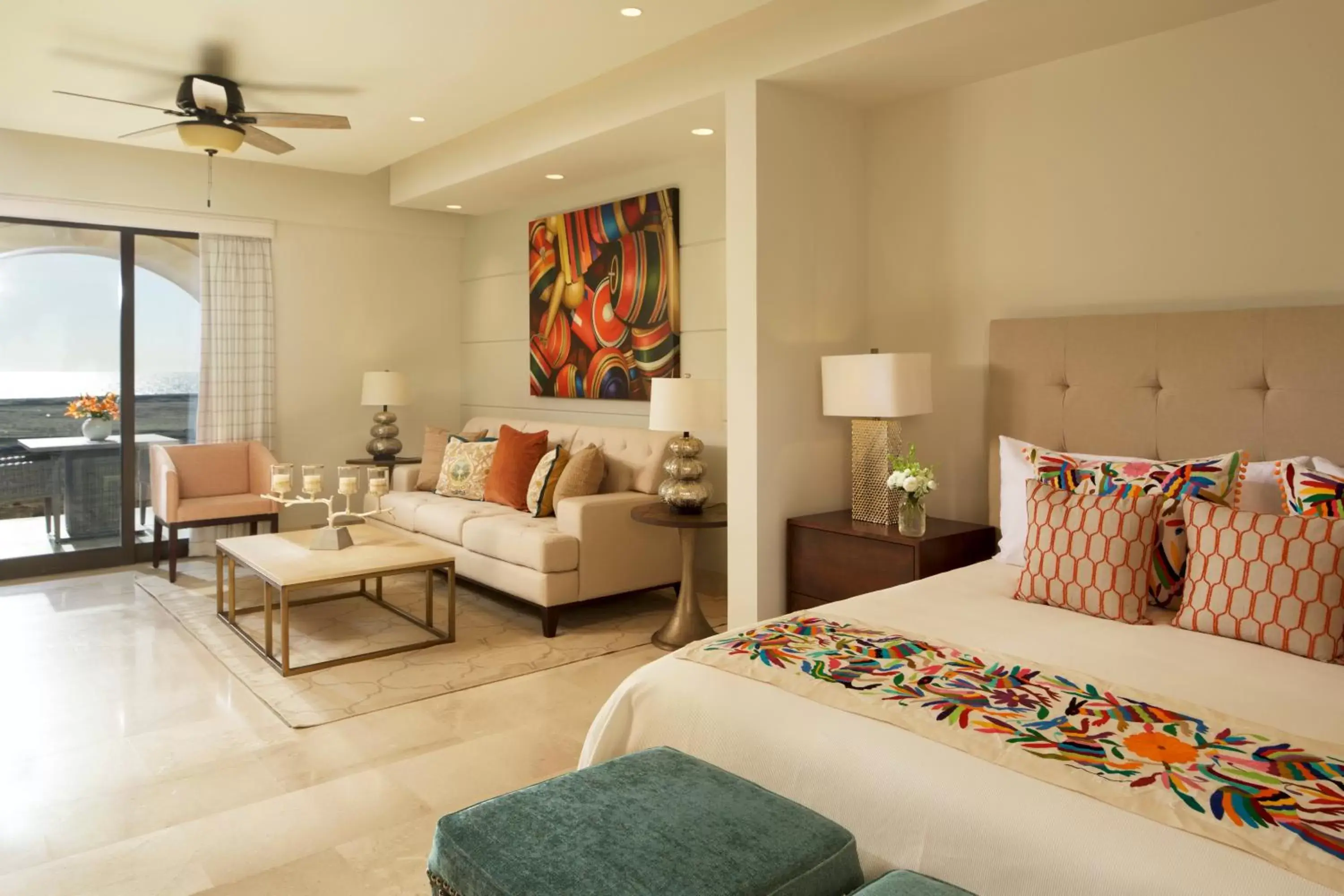 Living room in Grand Solmar Pacific Dunes Resort, Golf & Spa