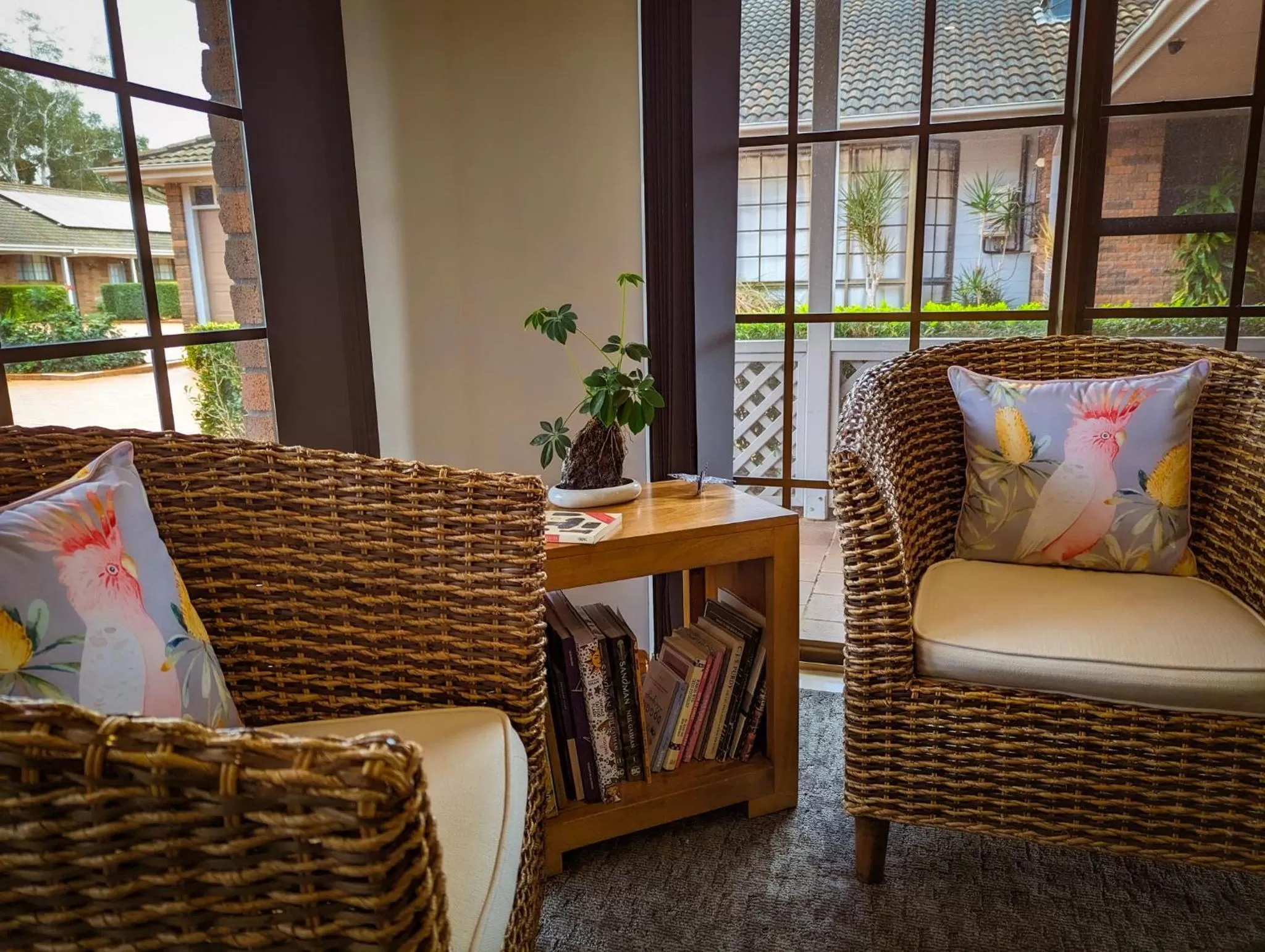 Lobby or reception in Island Palms Motor Inn