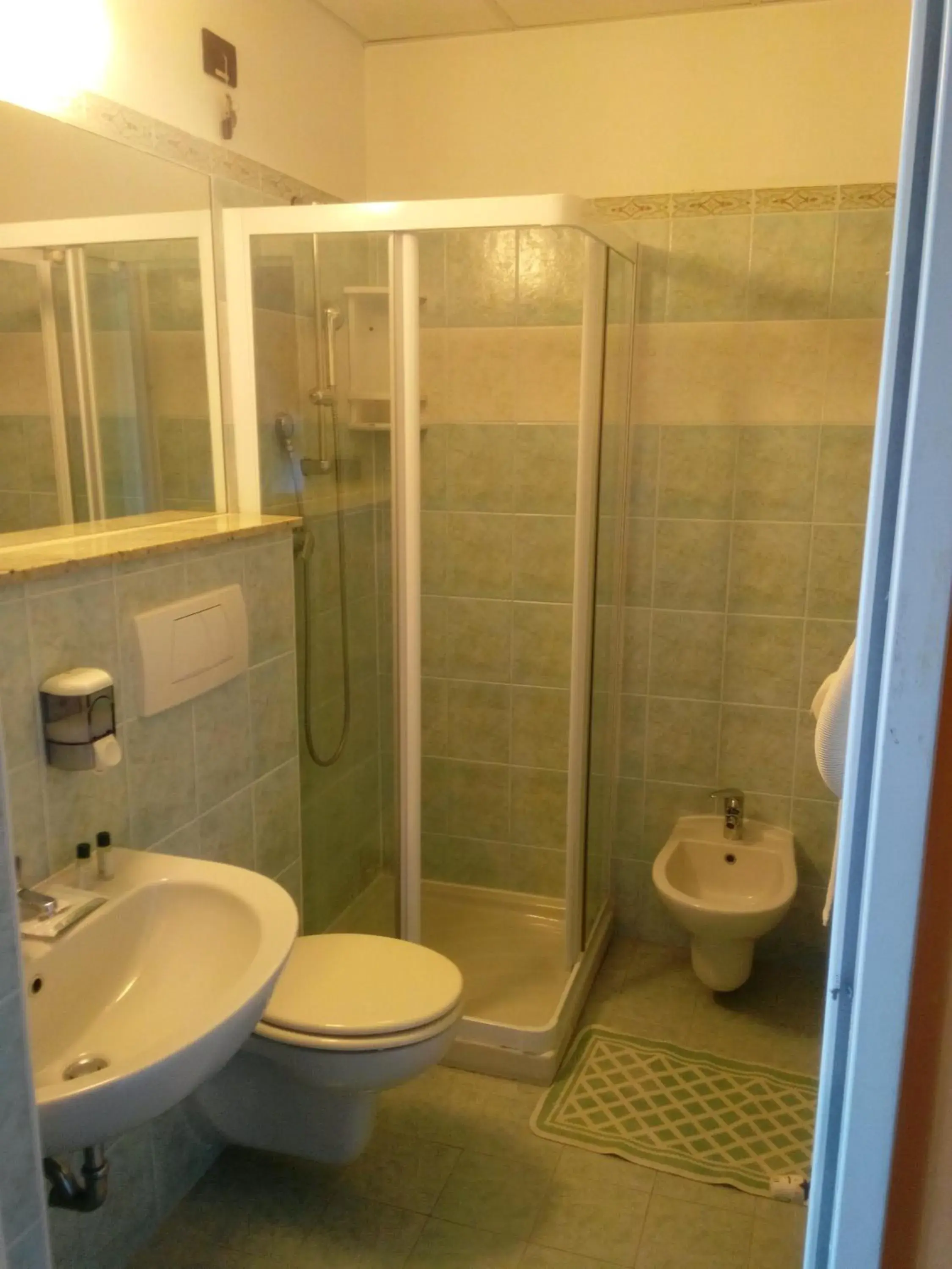 Shower, Bathroom in Hotel Azalea