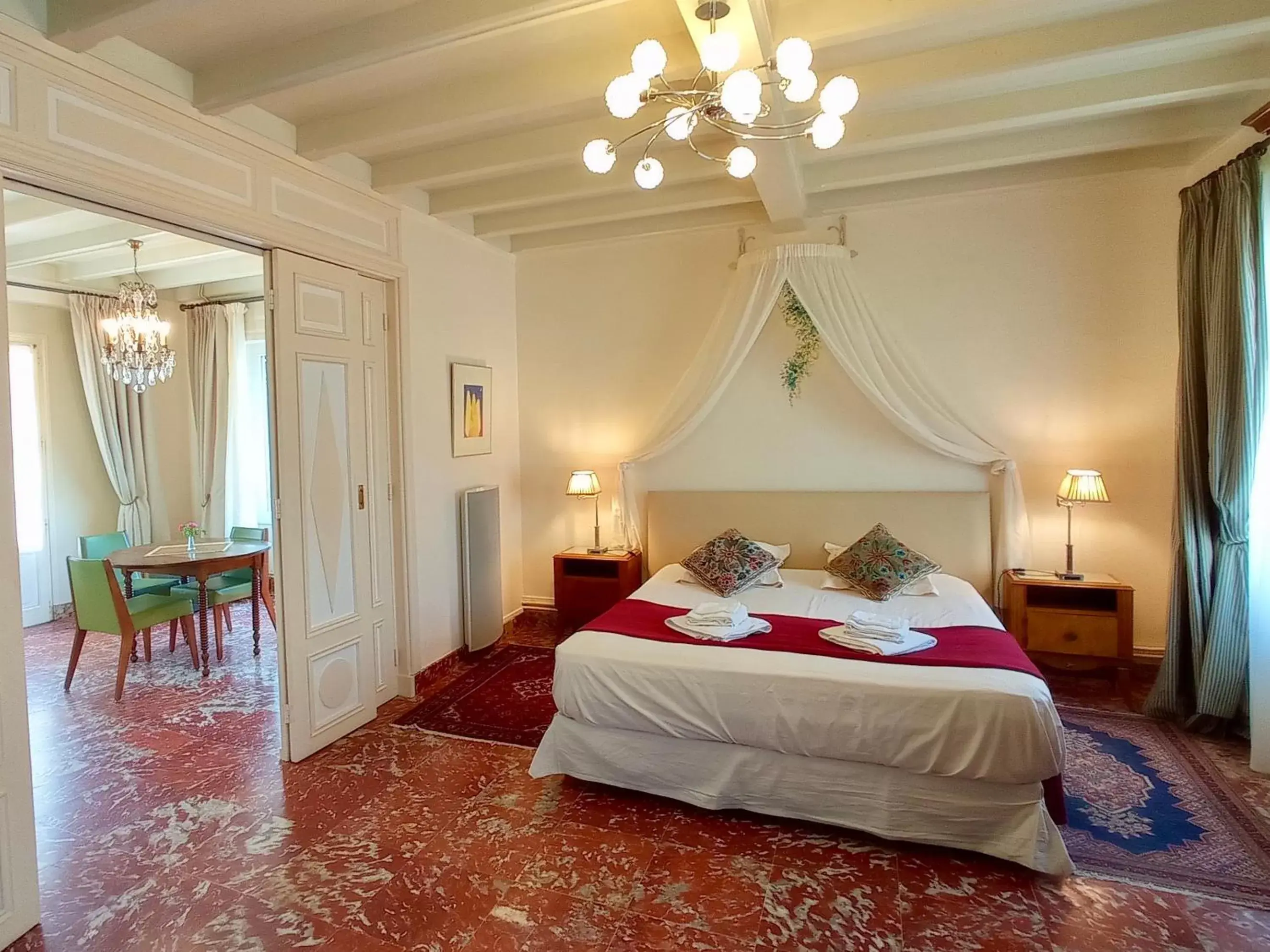 Bed in Domaine de Rasigous