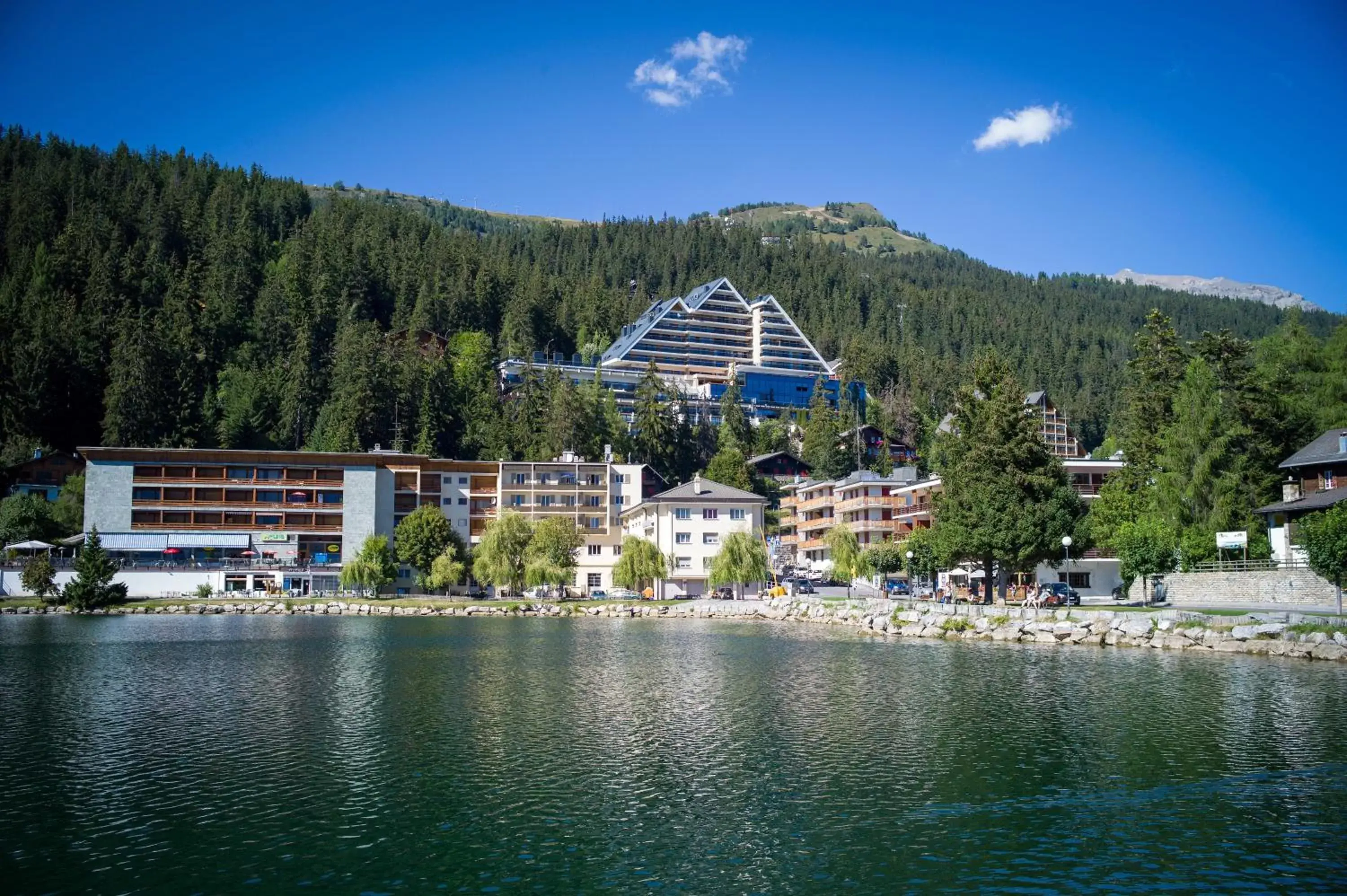 Lake view, Neighborhood in Crans Ambassador