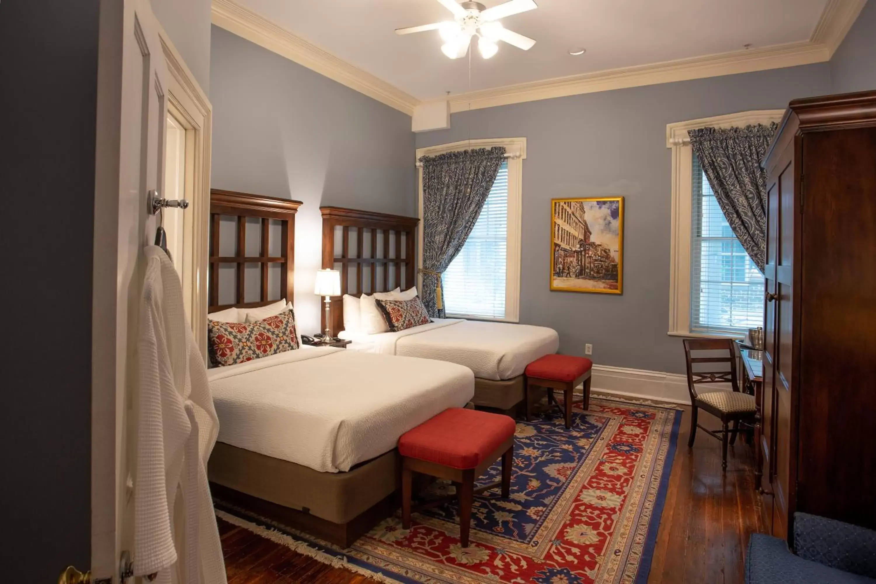 Superior Queen Room with Two Queen Beds in The Marshall House, Historic Inns of Savannah Collection