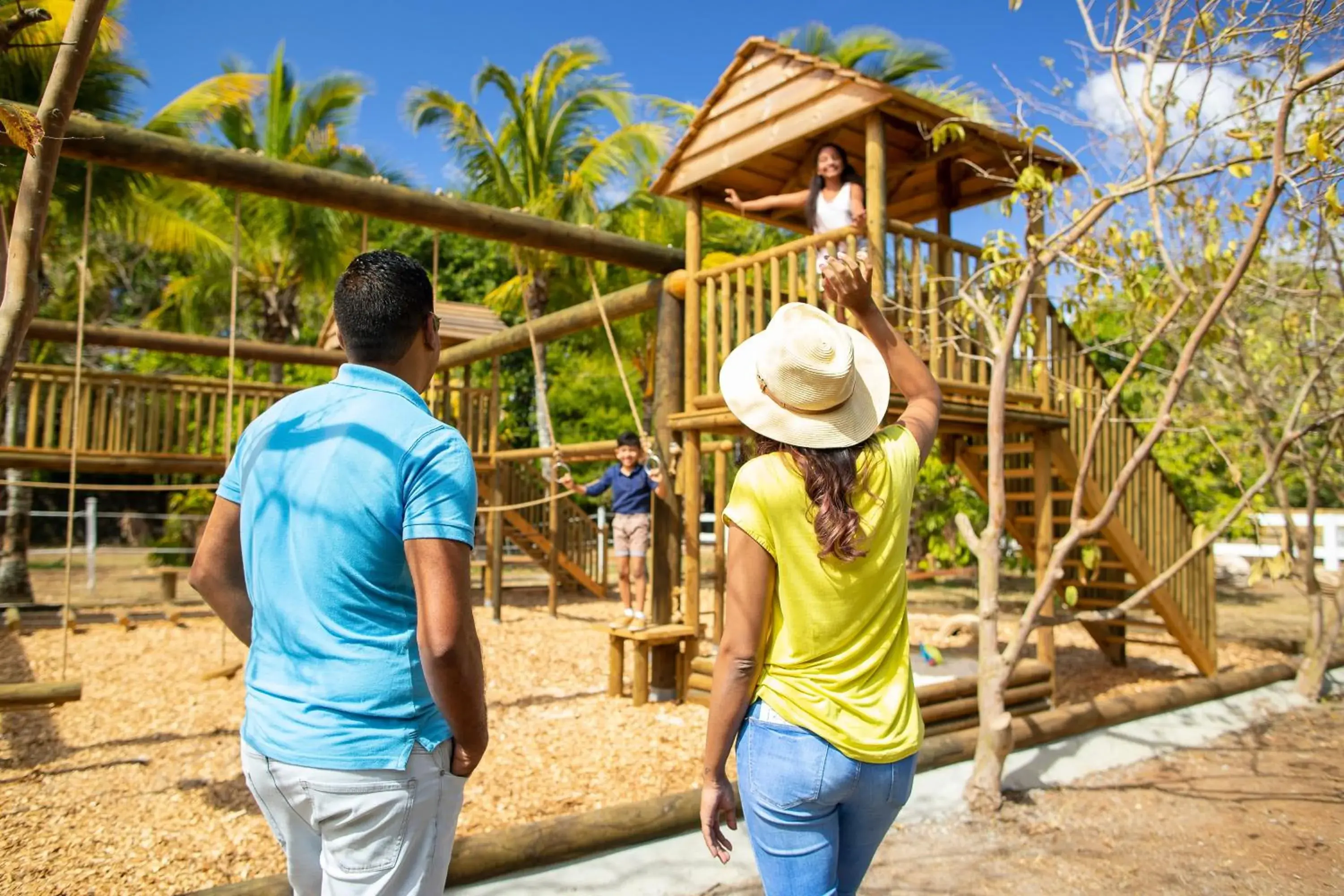 Children play ground in Maritim Resort & Spa Mauritius