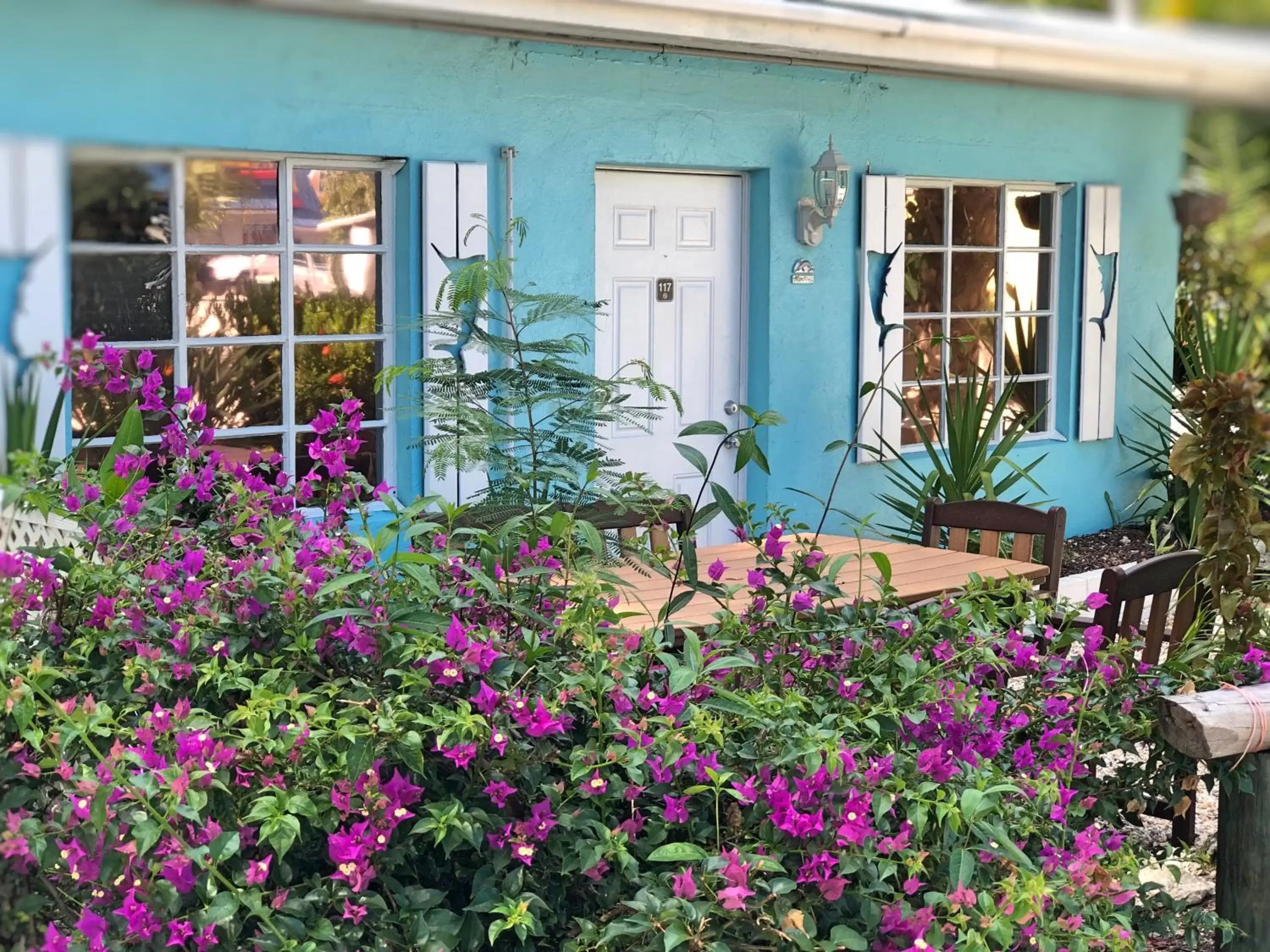 Property Building in The Pelican Key Largo Cottages