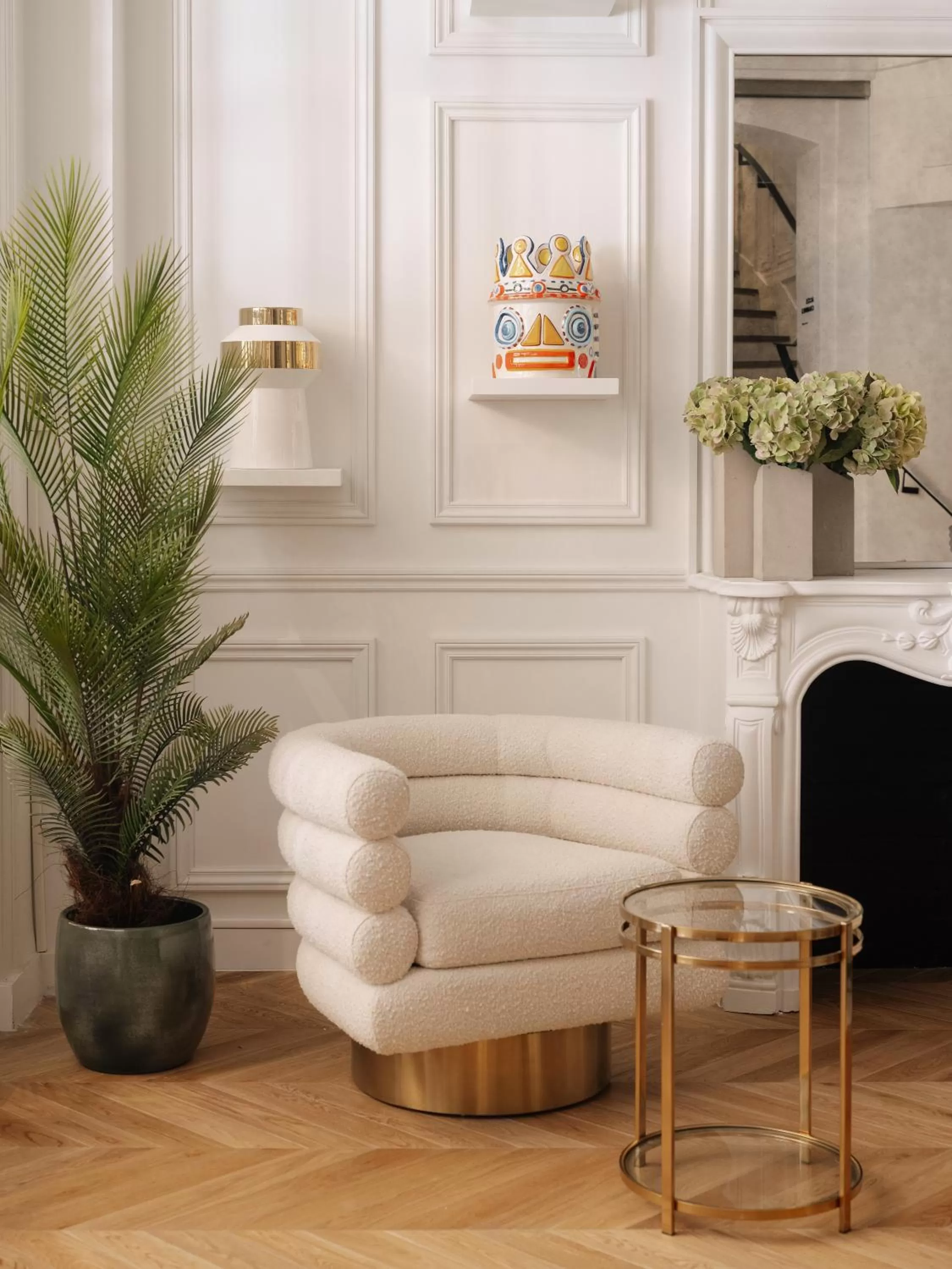 Seating area in Solly Hôtel Paris