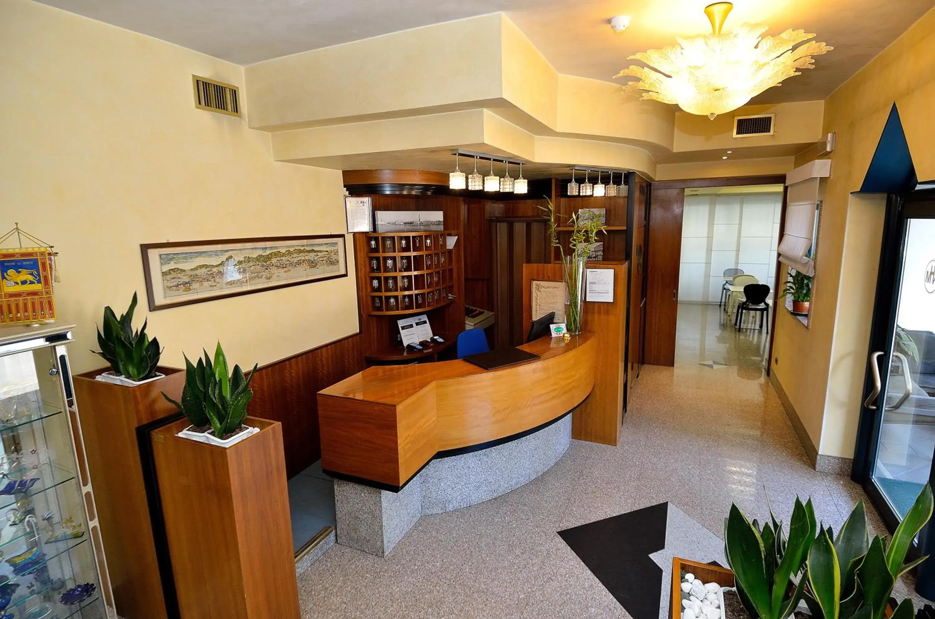 Lobby or reception in Hotel Nuova Mestre Lobby or reception in Hotel Nuova Mestre