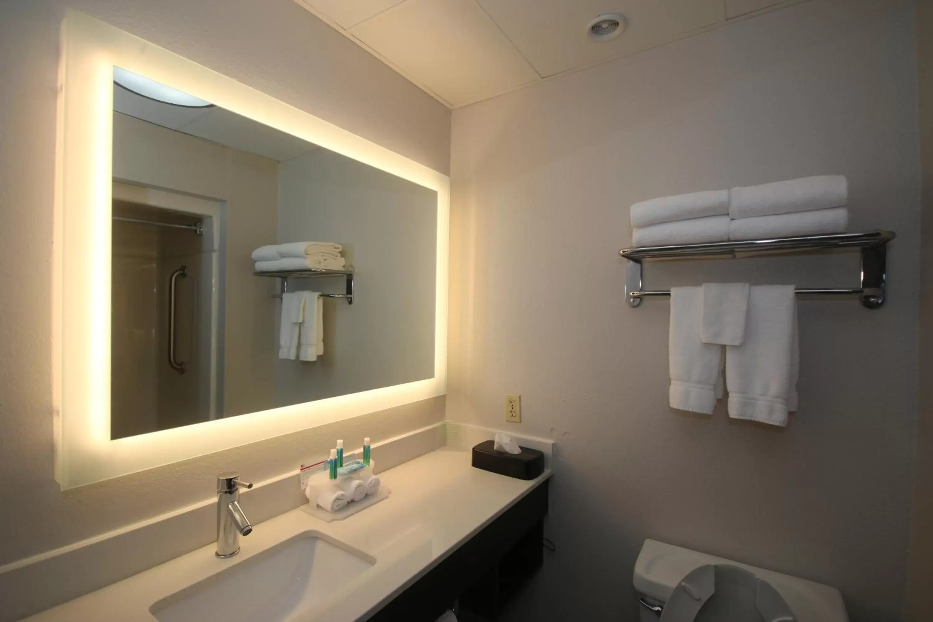 Bathroom in Holiday Inn Express Hillsville, an IHG Hotel