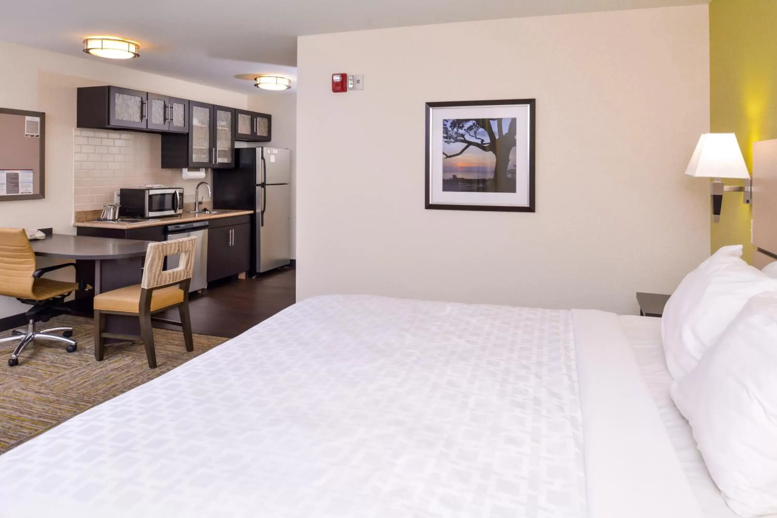 Bed in Candlewood Suites Paducah, an IHG Hotel