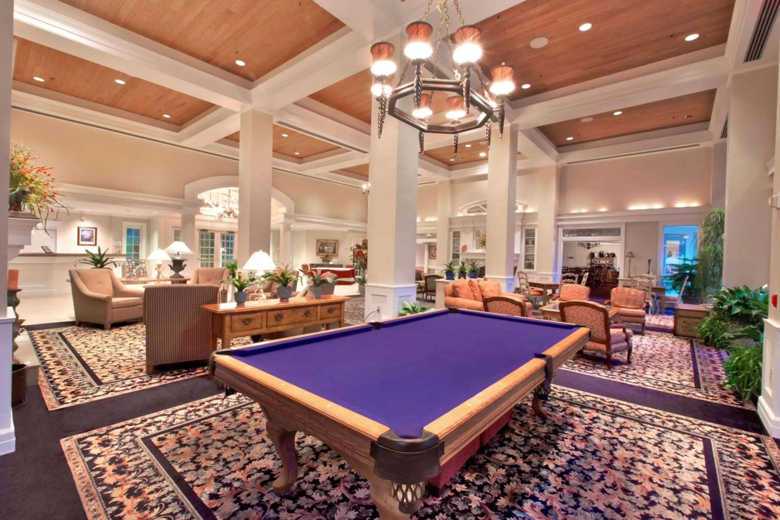 Lobby or reception, Billiards in Cypress Bend Resort, a Wyndham Hotel