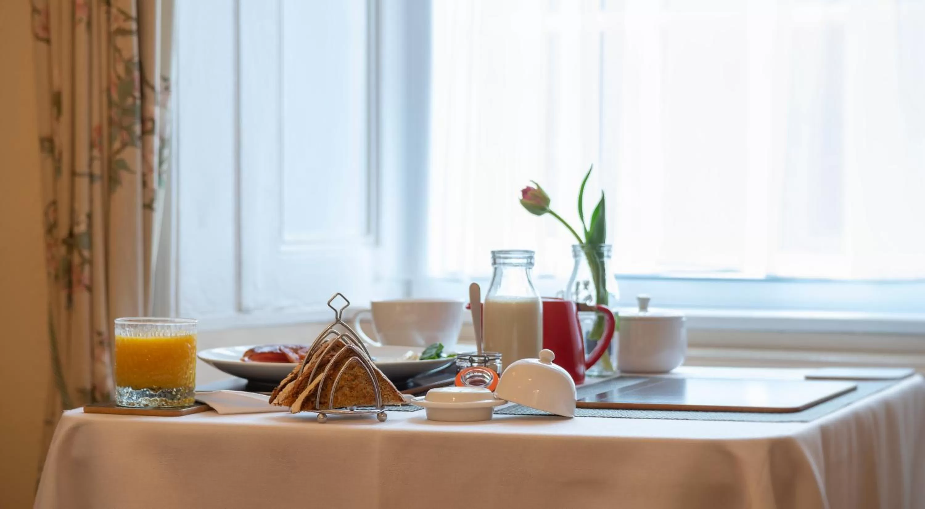 Food and drinks in Queensberry House