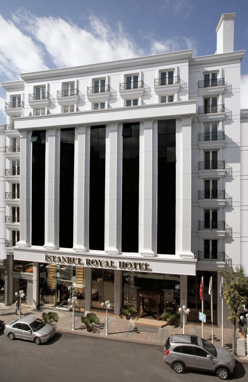 Property building in Istanbul Royal Hotel