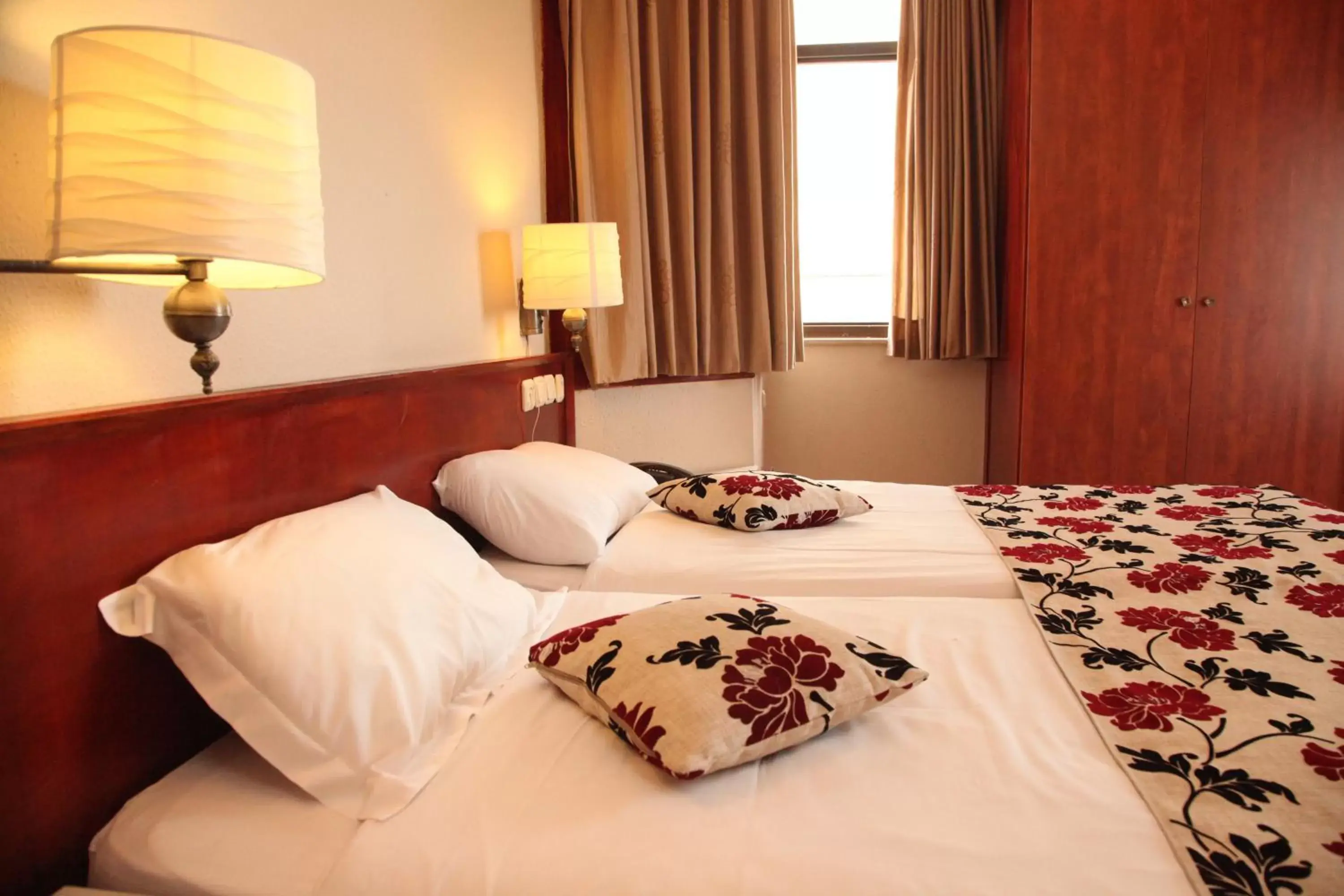 Bed in Lev Yerushalayim Hotel
