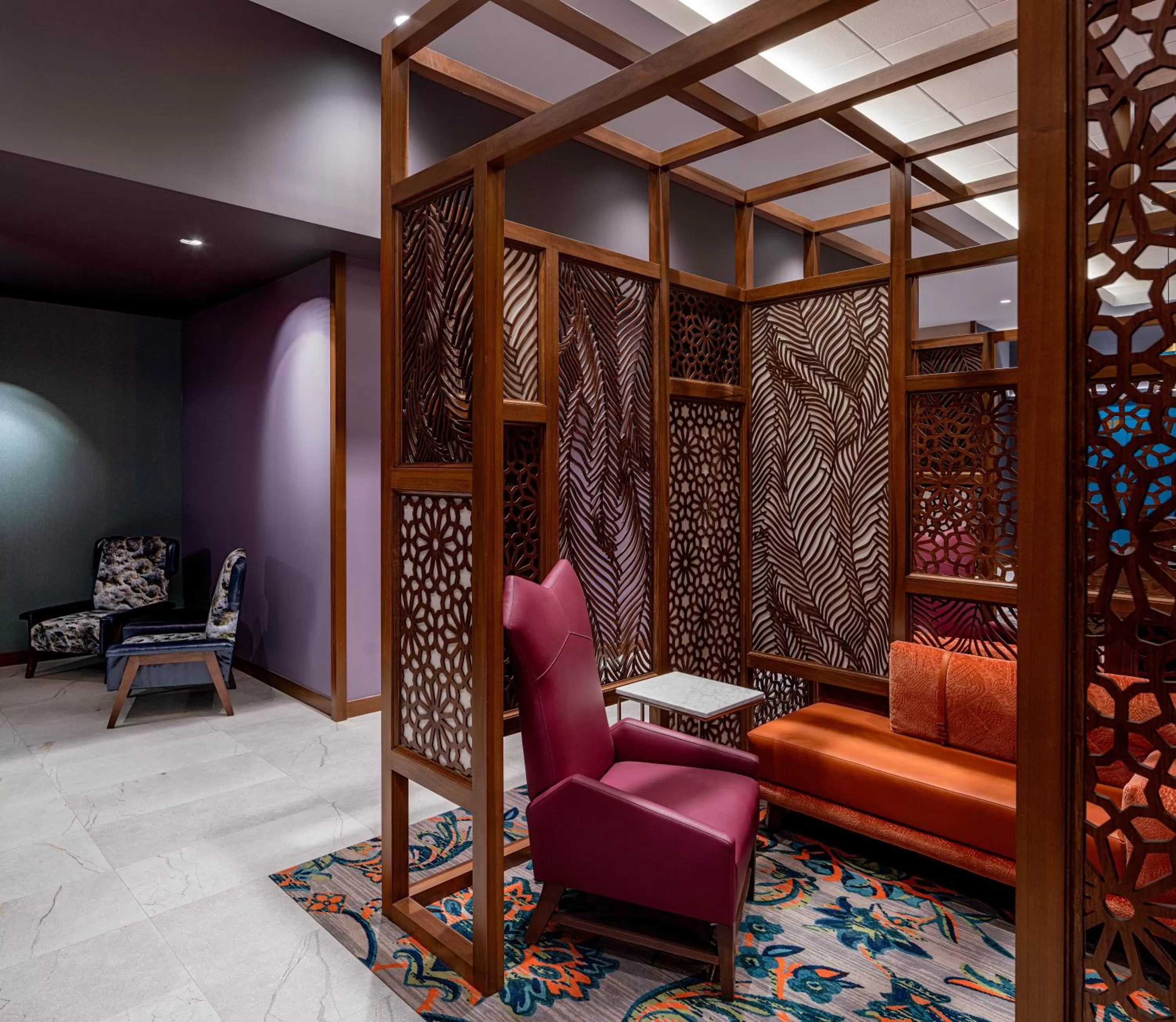 Seating area in Hyatt Place Tampa Downtown