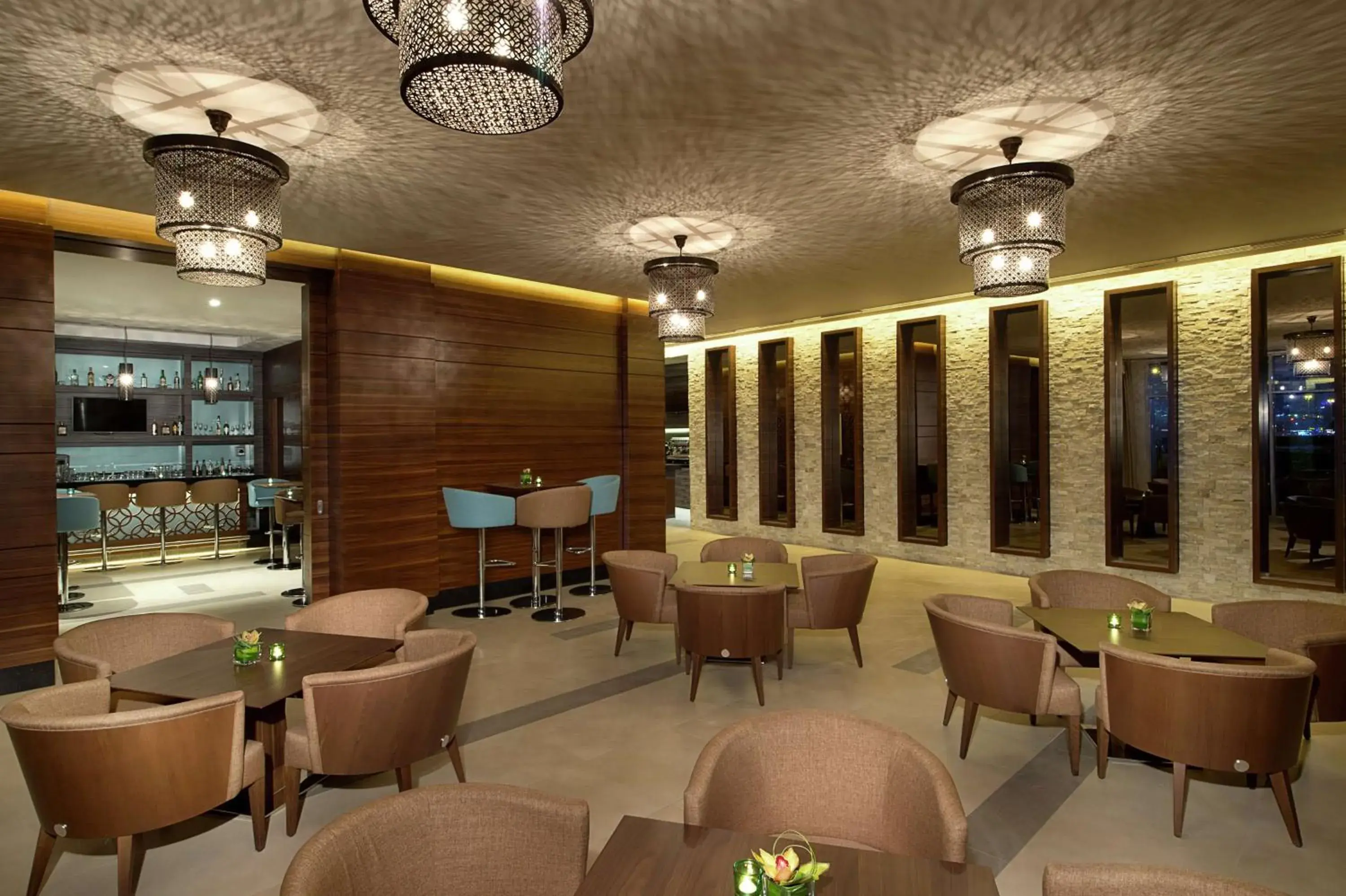 Lounge or bar, Lounge/Bar in Hilton Garden Inn Dubai Al Mina - Jumeirah