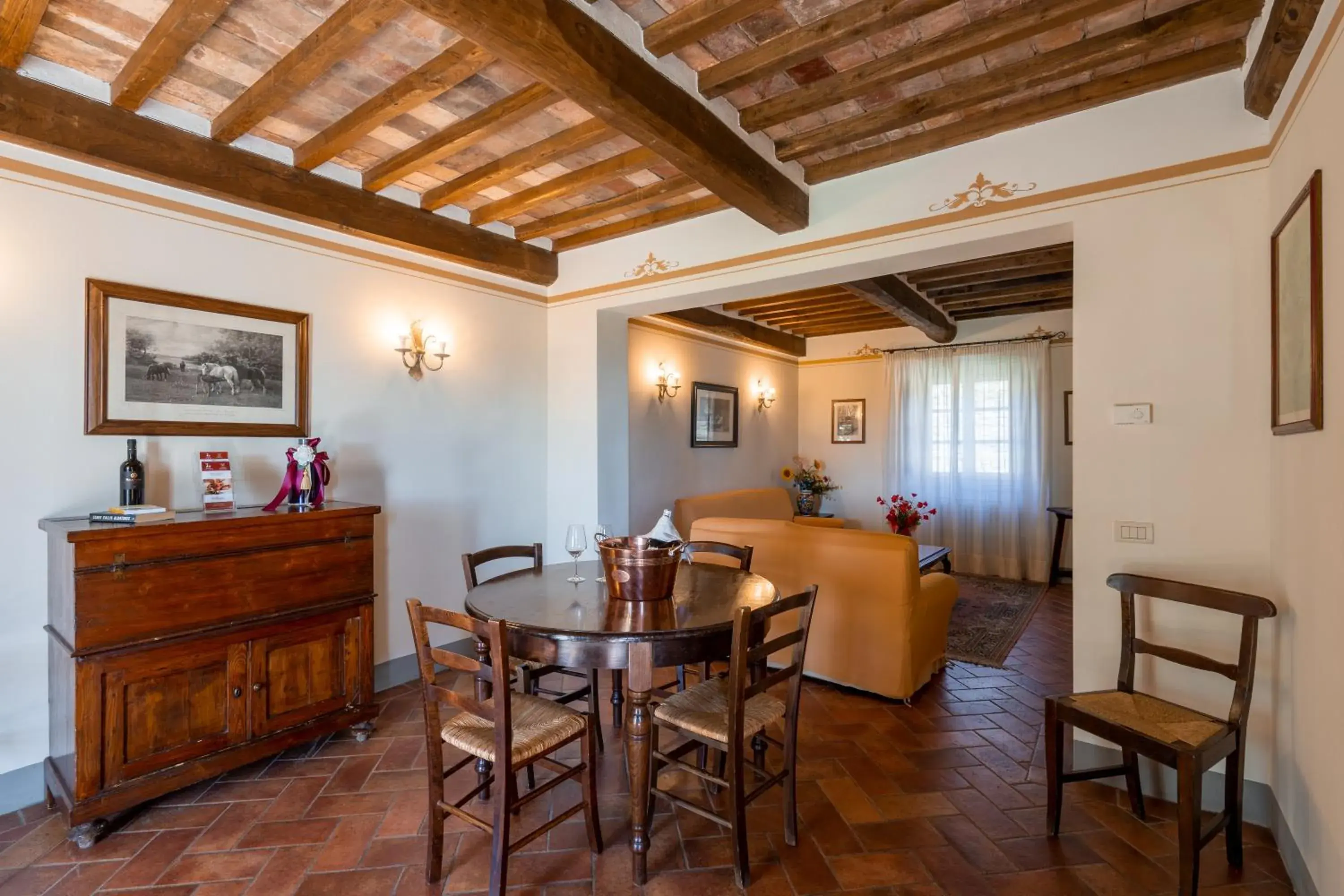 Dining Area in Relais Borgo San Pietro