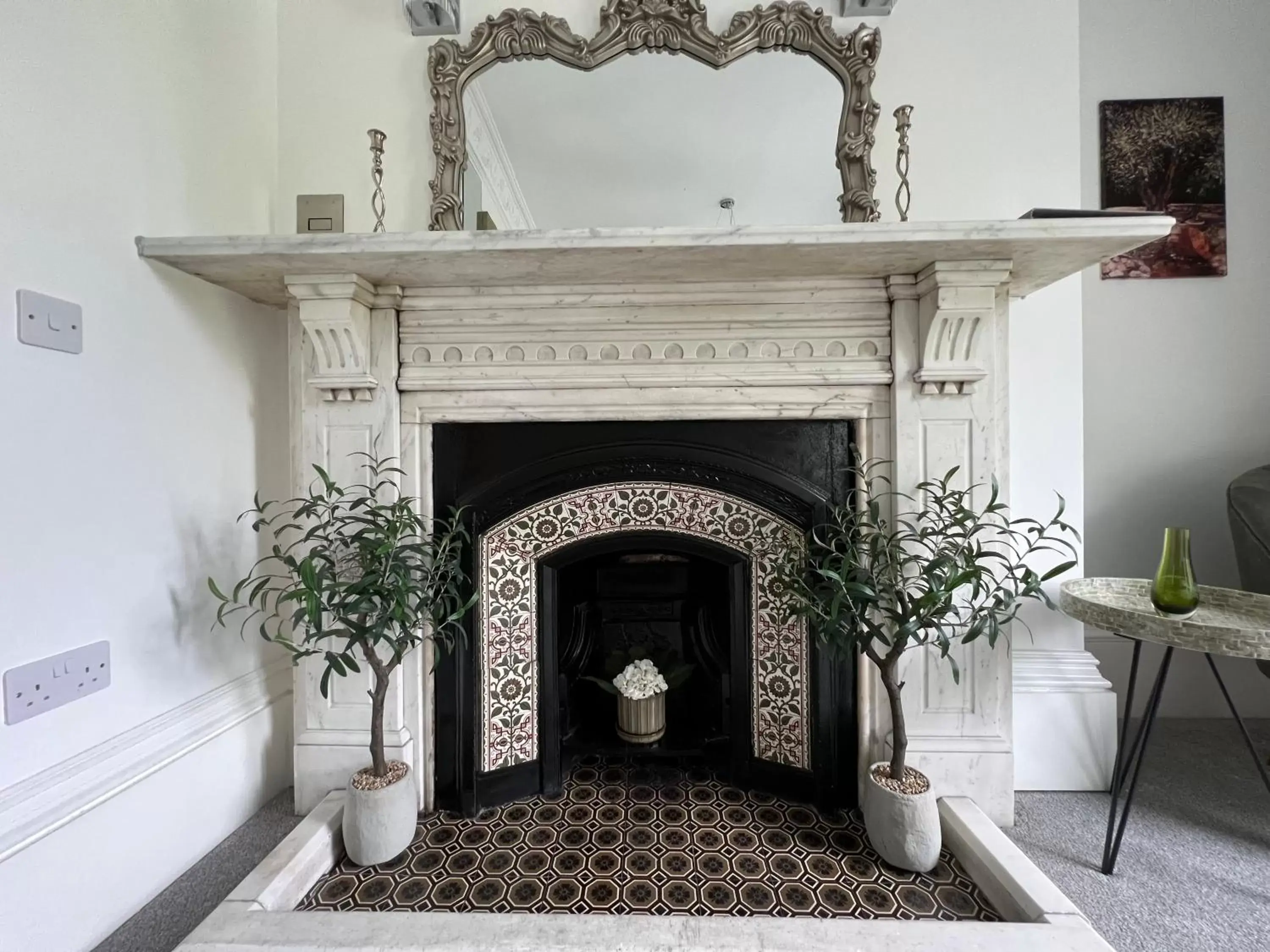 Decorative detail in Winckley Square Residences