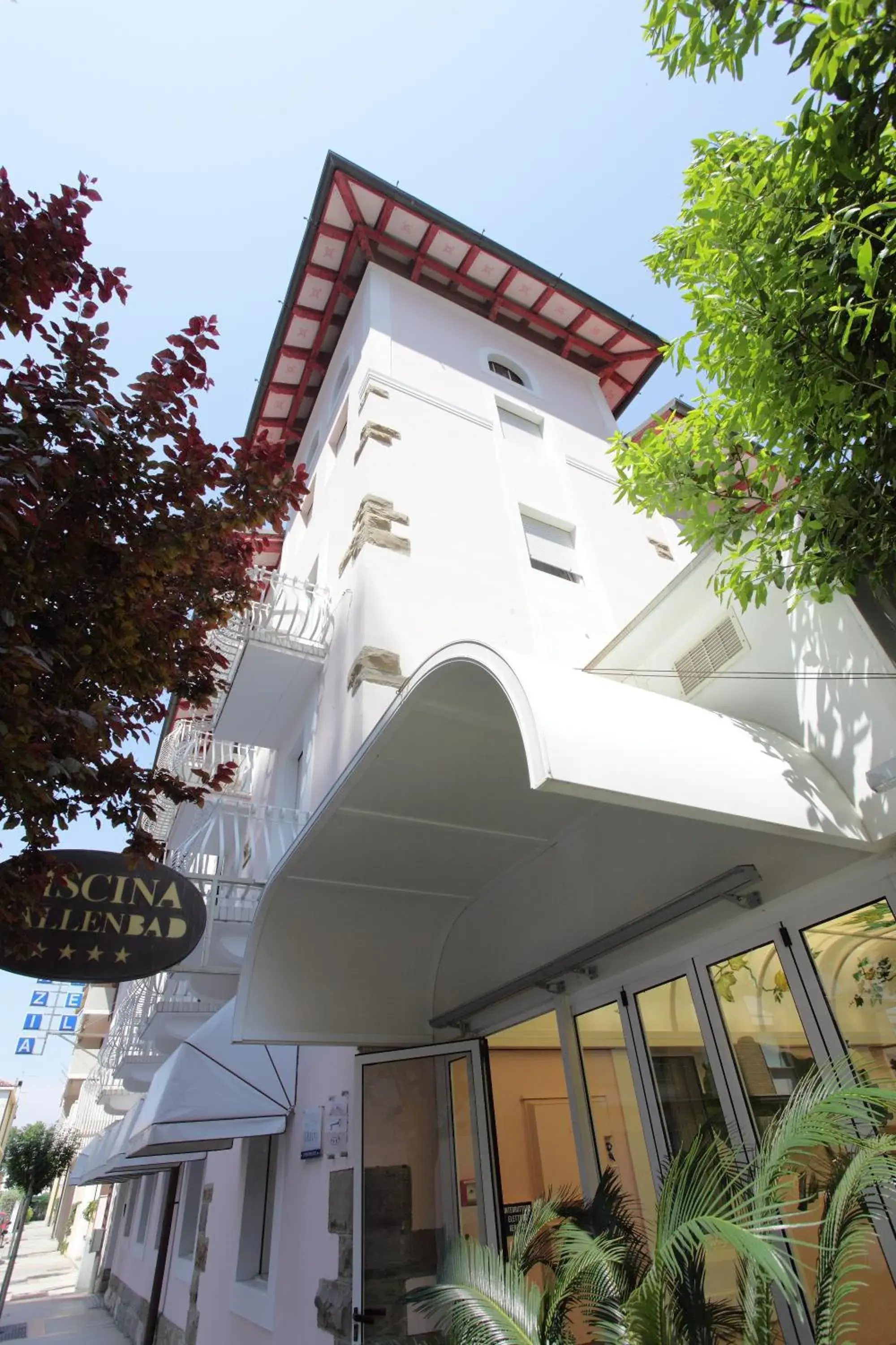 Facade/entrance, Property Building in Hotel Abbazia