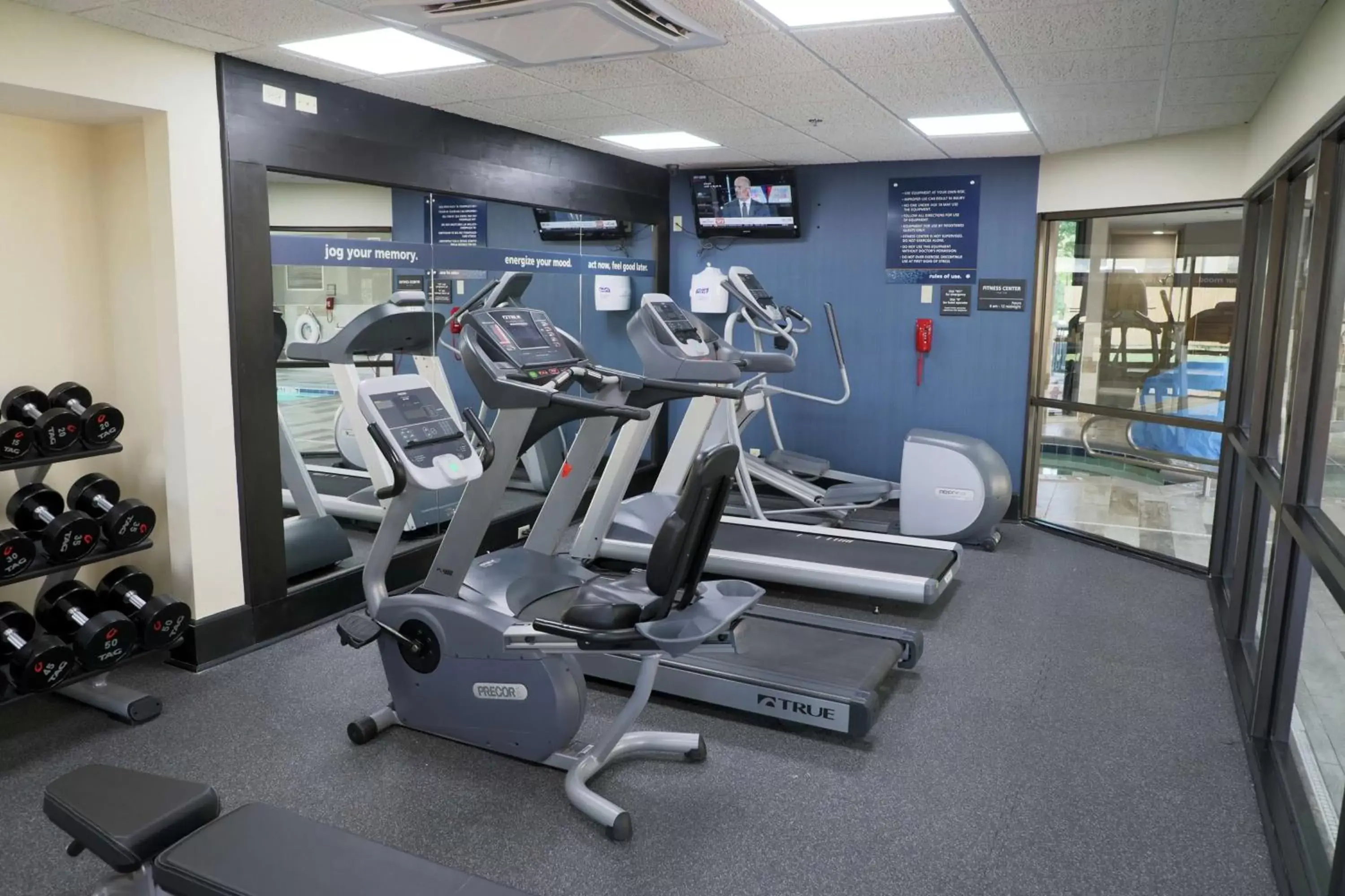 Fitness centre/facilities, Fitness Center/Facilities in Hampton Inn Muskogee