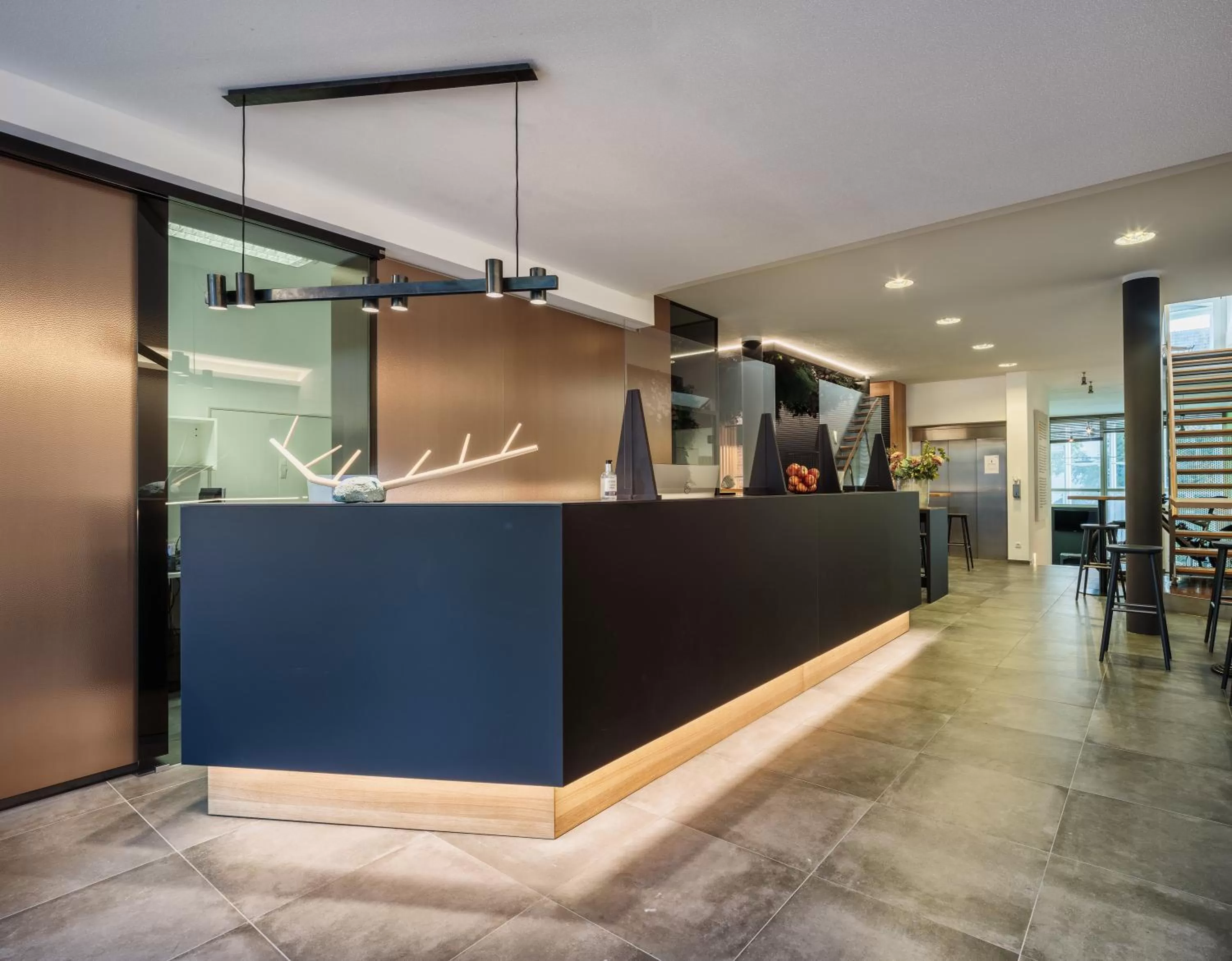 Lobby or reception in Romantik Hotel Hirschen