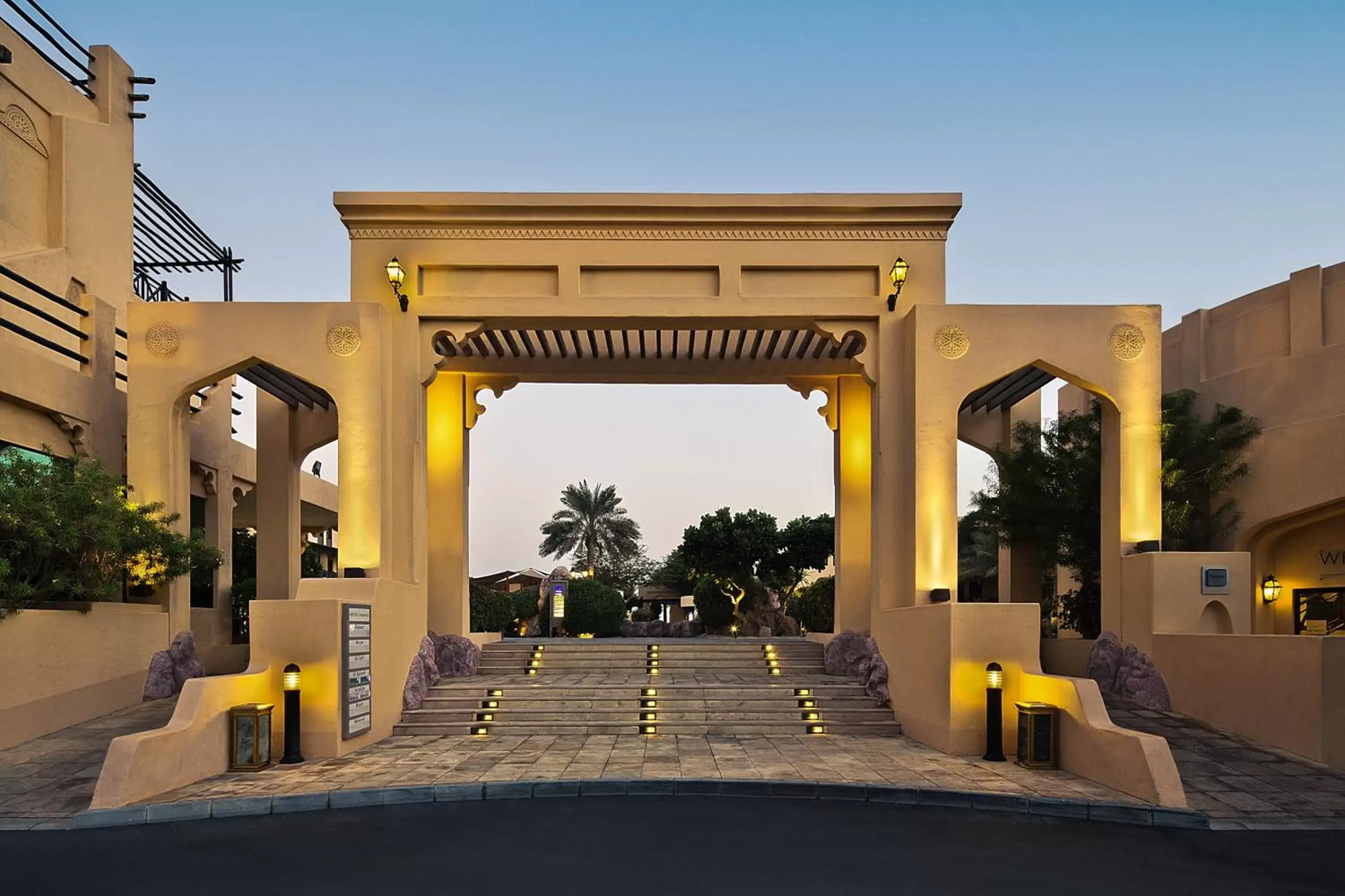 Facade/entrance in Novotel Bahrain Al Dana Resort
