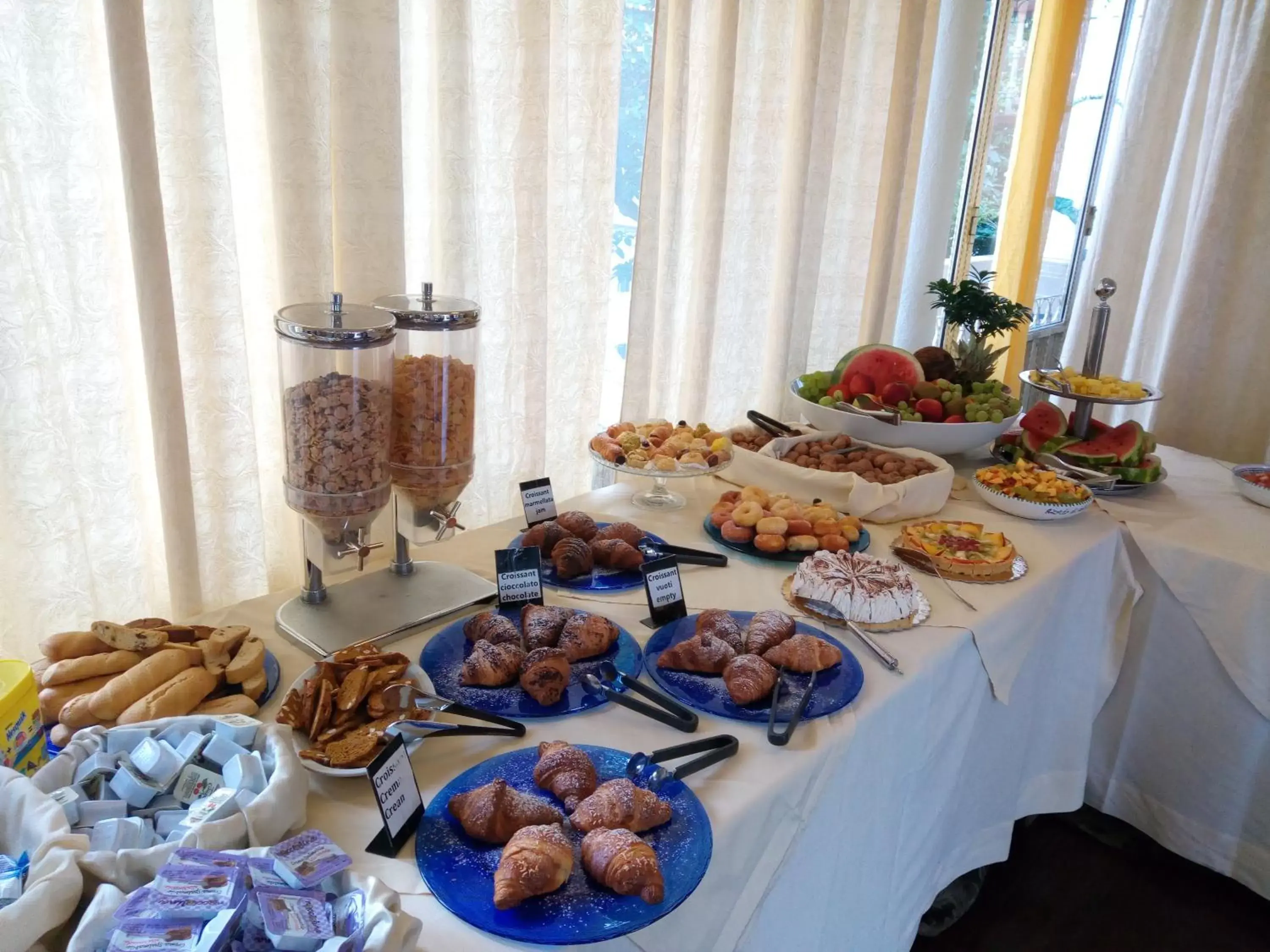 Food close-up in Hotel Villa Antica Tropea