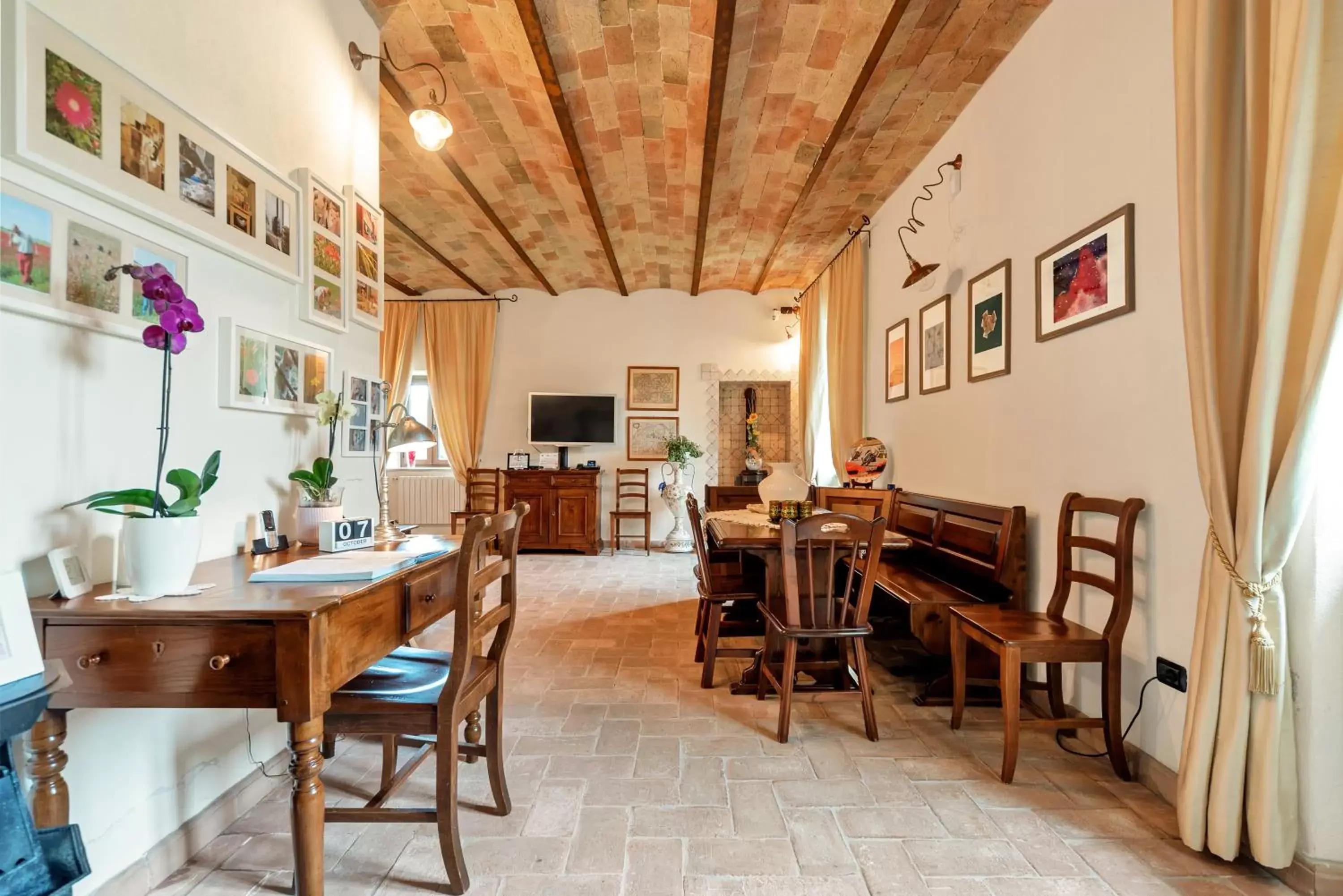 Living room, Restaurant/Places to Eat in Casale dei Gelsi