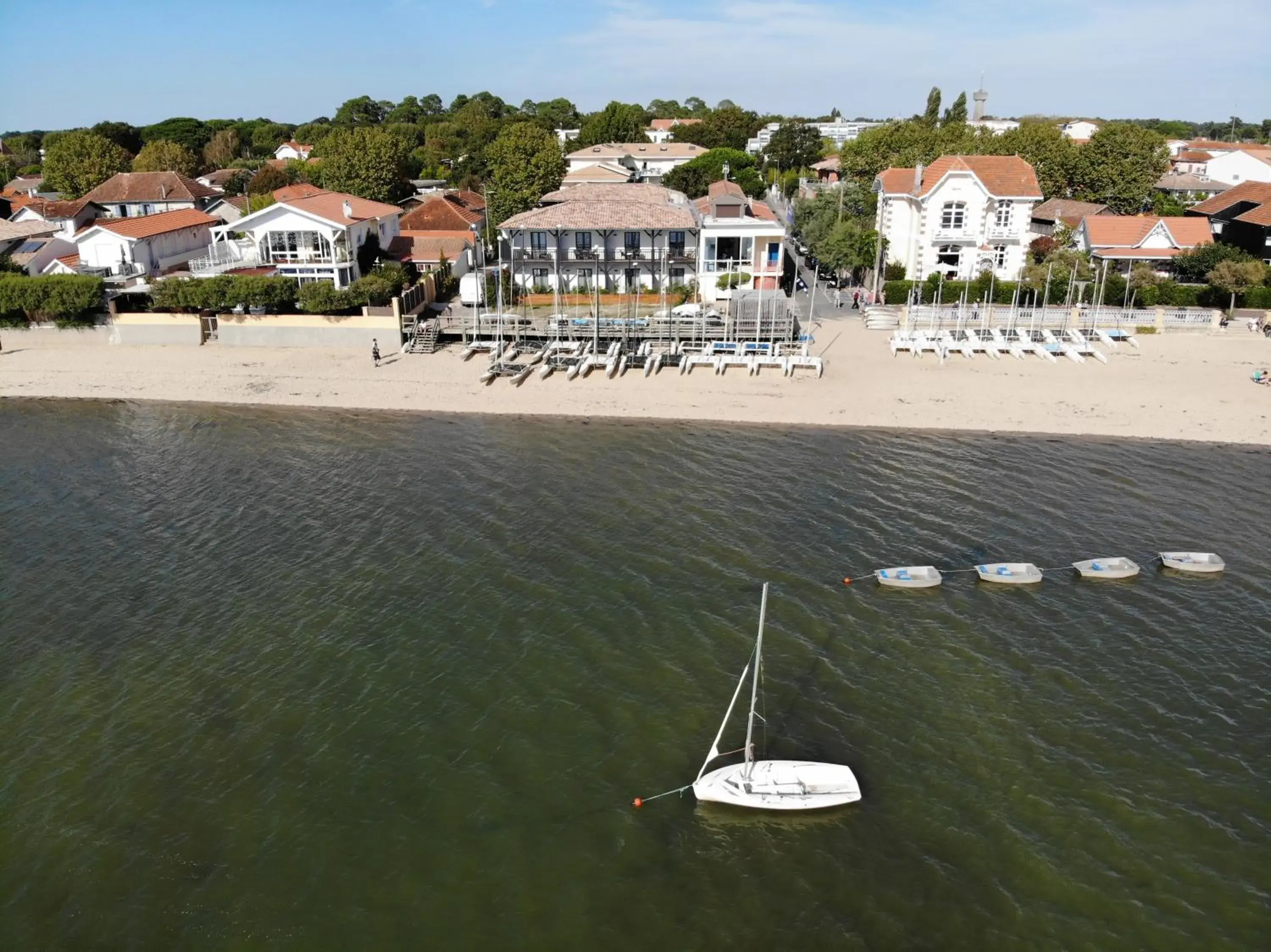 Beach, Bird's-eye View in L'Anderenis Boutique Hôtel