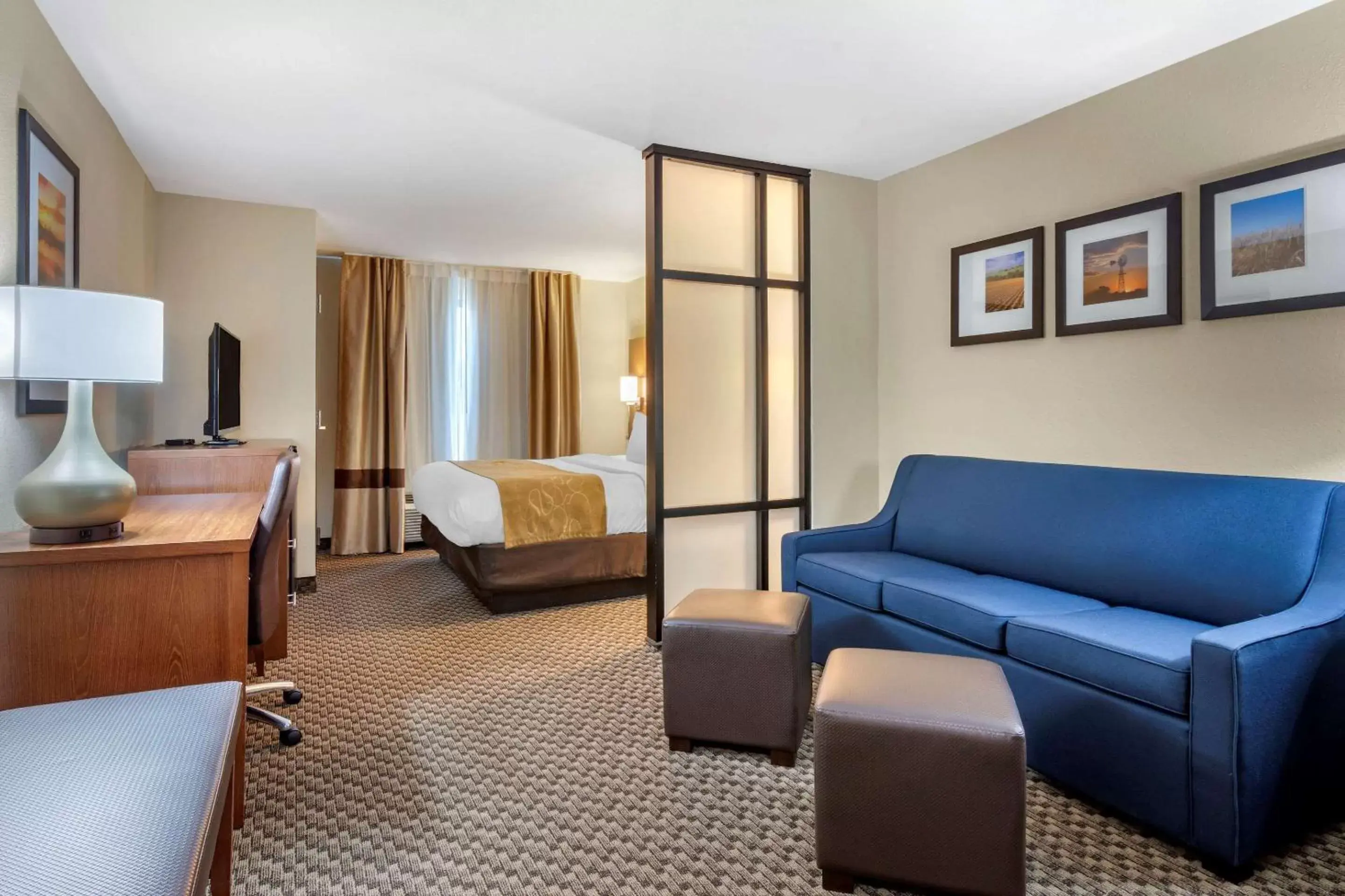 Photo of the whole room, Seating Area in Comfort Suites Manhattan