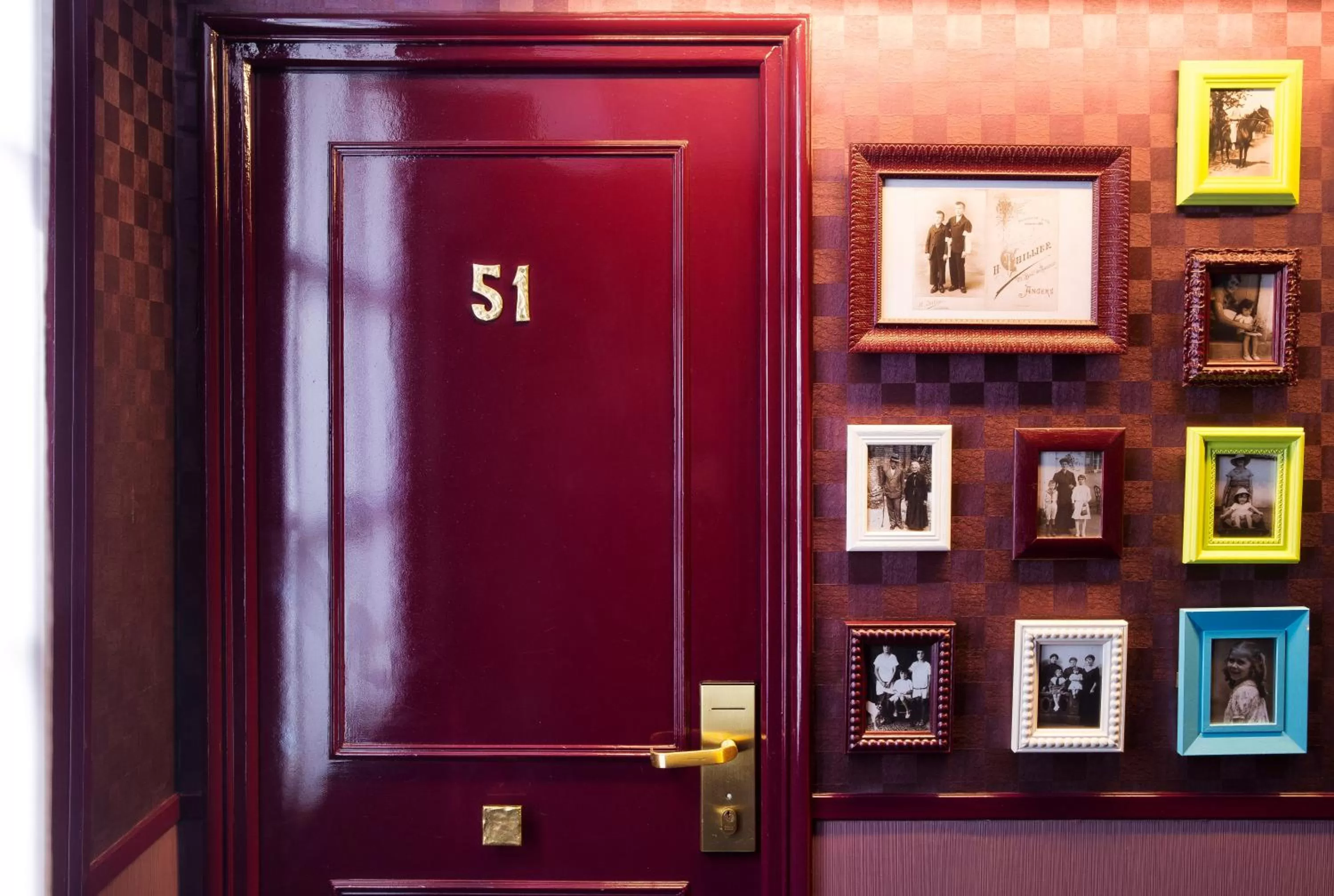 Decorative detail in Hotel Design Sorbonne