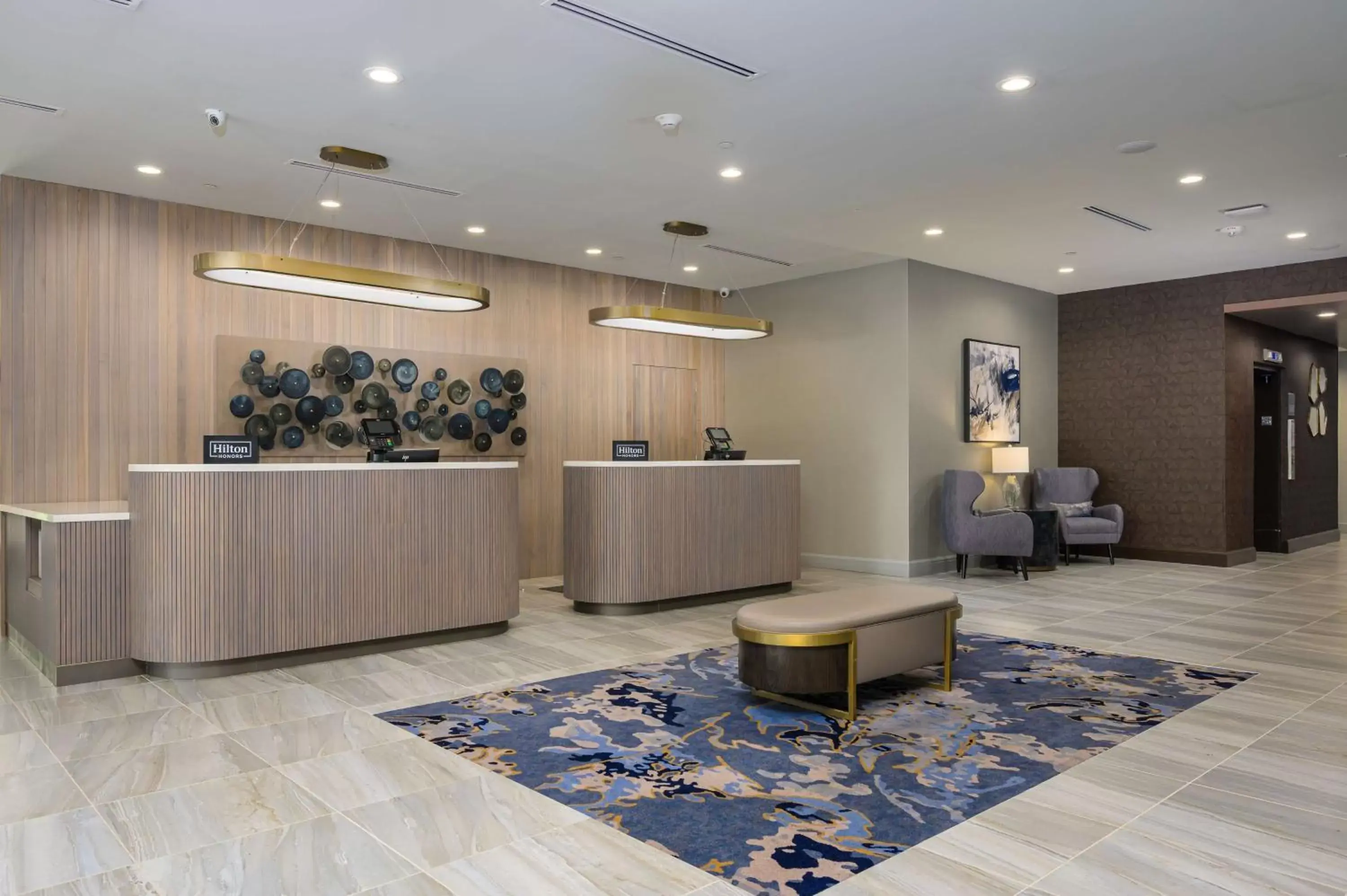 Lobby or reception, Lobby/Reception in DoubleTree by Hilton Raleigh Midtown, NC
