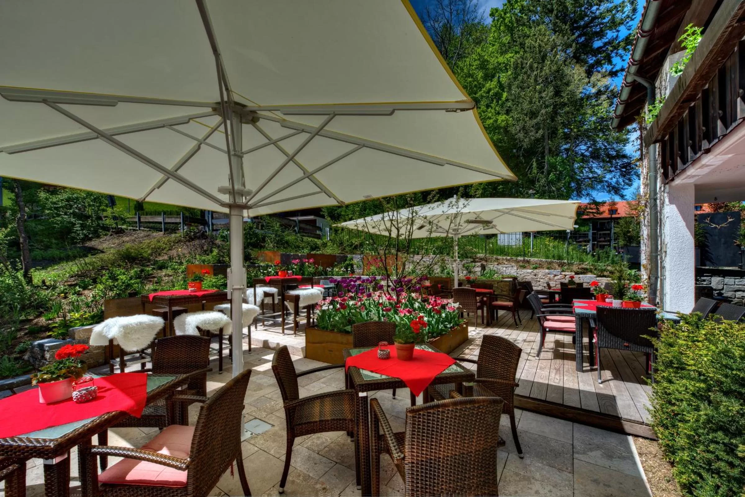 Garden in DIANA Naturpark Hotel - Partnerbetrieb von "Oberstaufen PLUS GOLF"