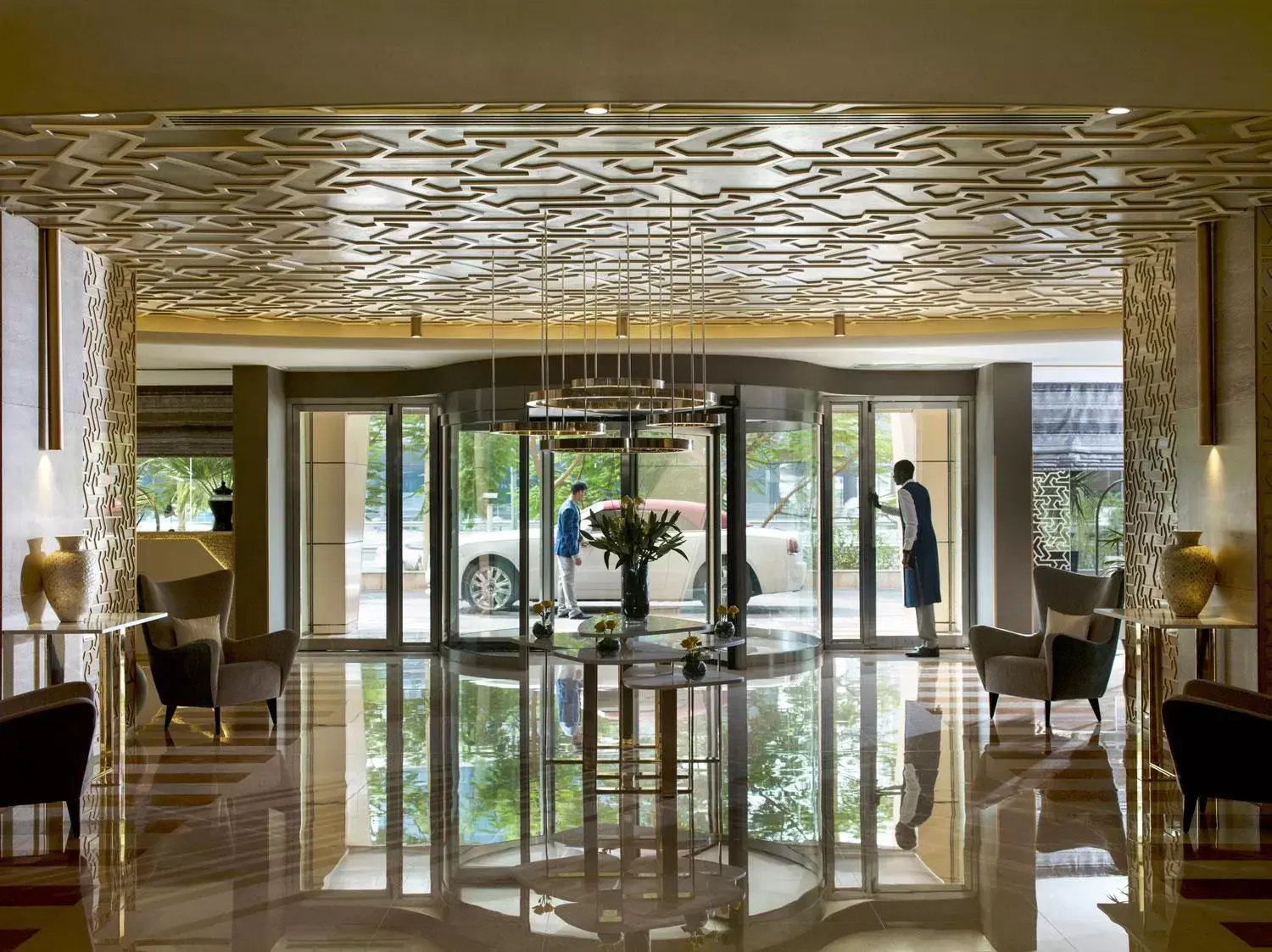 Lobby or reception in Gloria Hotel