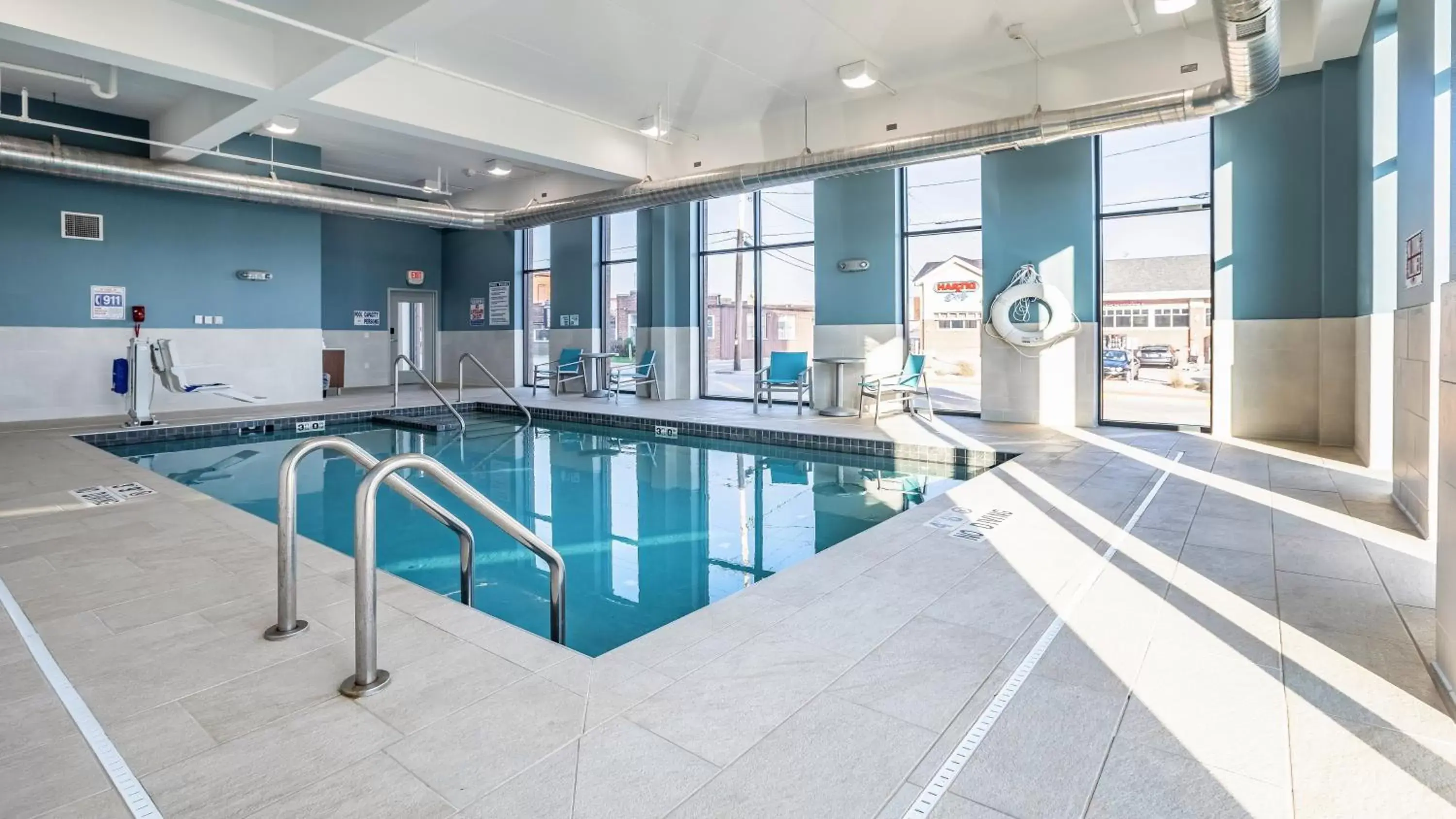 Swimming Pool in Holiday Inn Express & Suites Platteville, an IHG Hotel