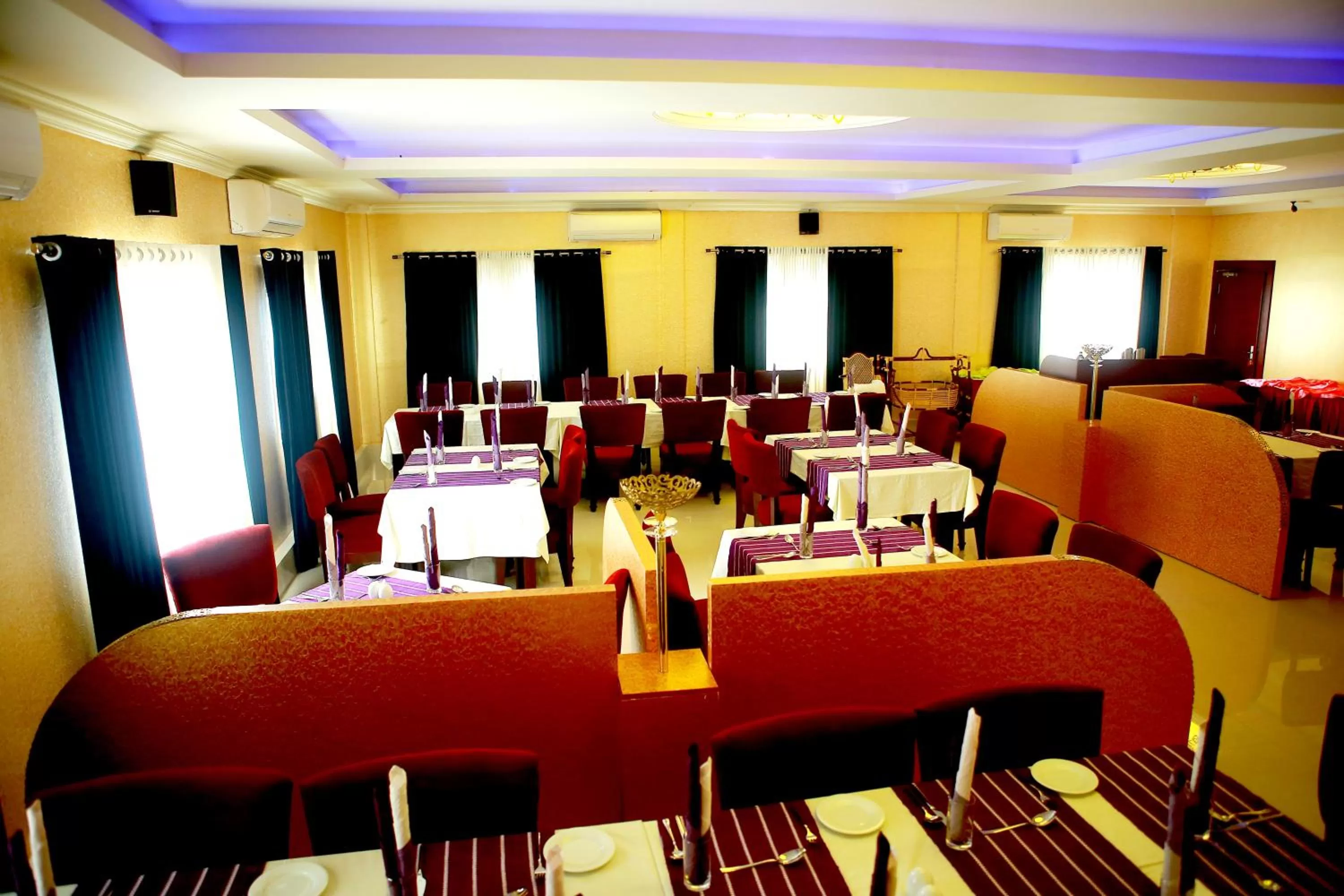 Dining area in Seashore Residency