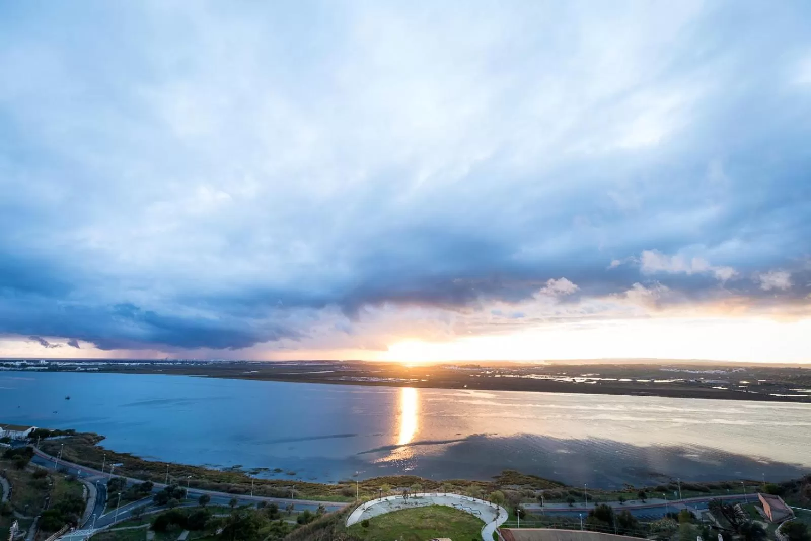 Sunset in Parador de Ayamonte