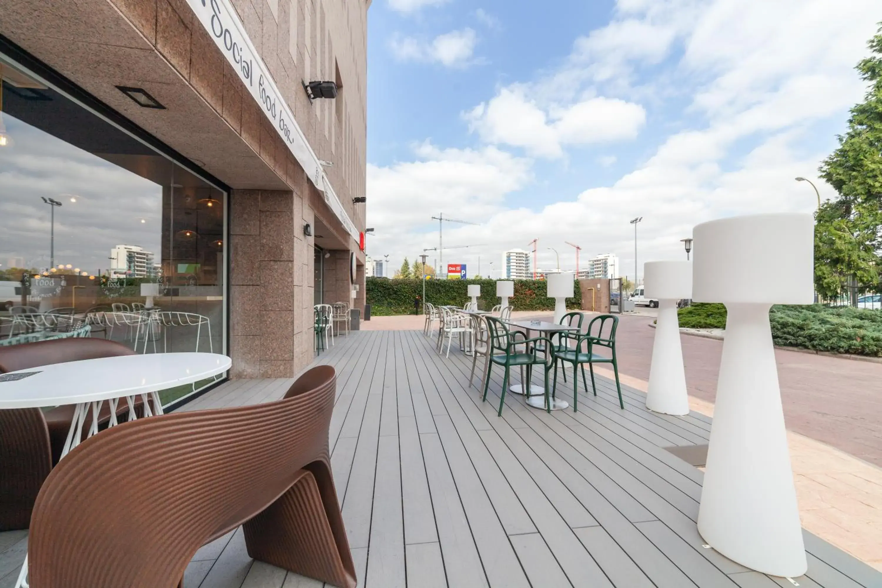 Balcony/Terrace in  ibis Madrid Alcala de Henares La Garena