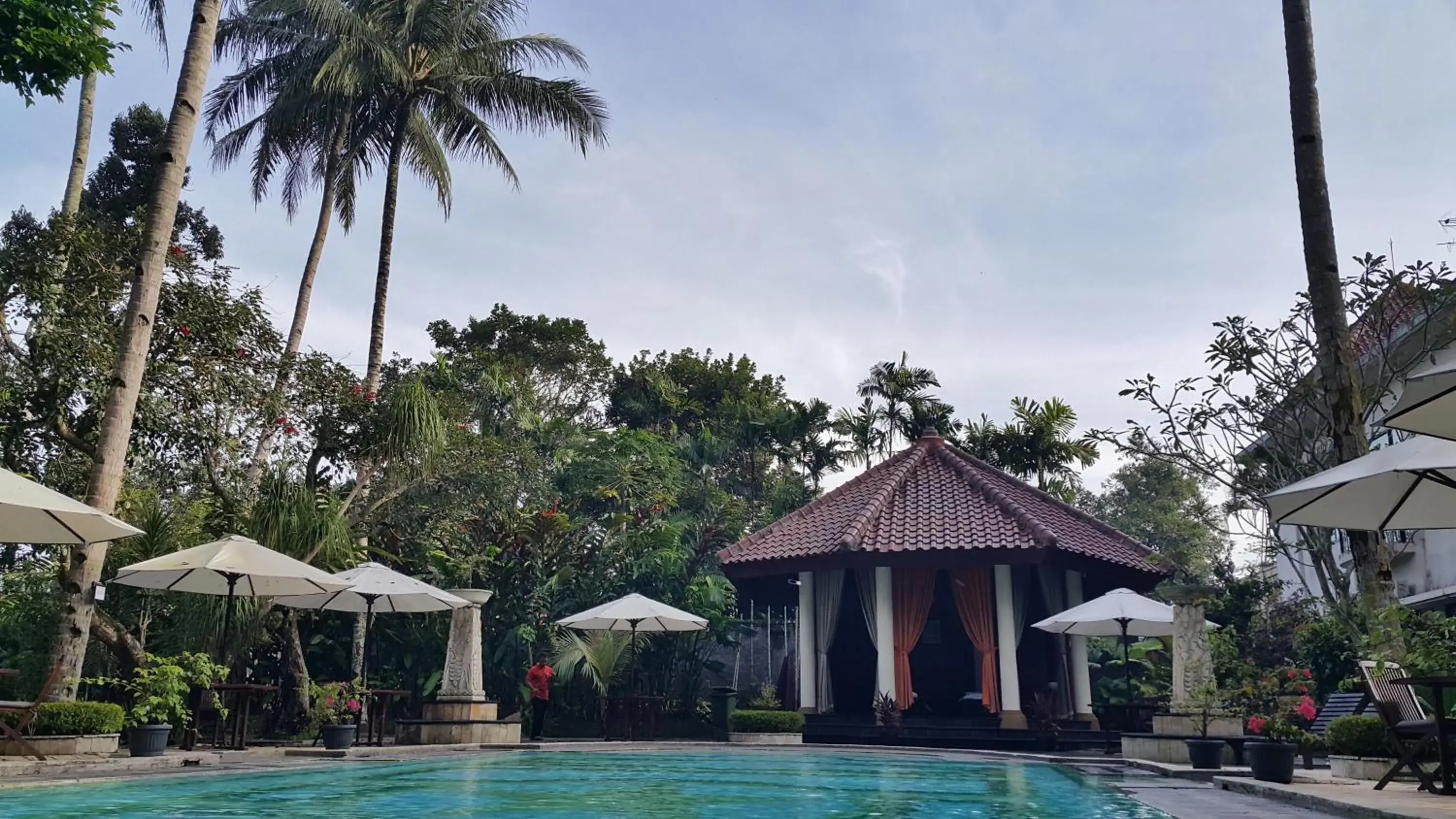 Swimming pool in Sarasvati Borobudur