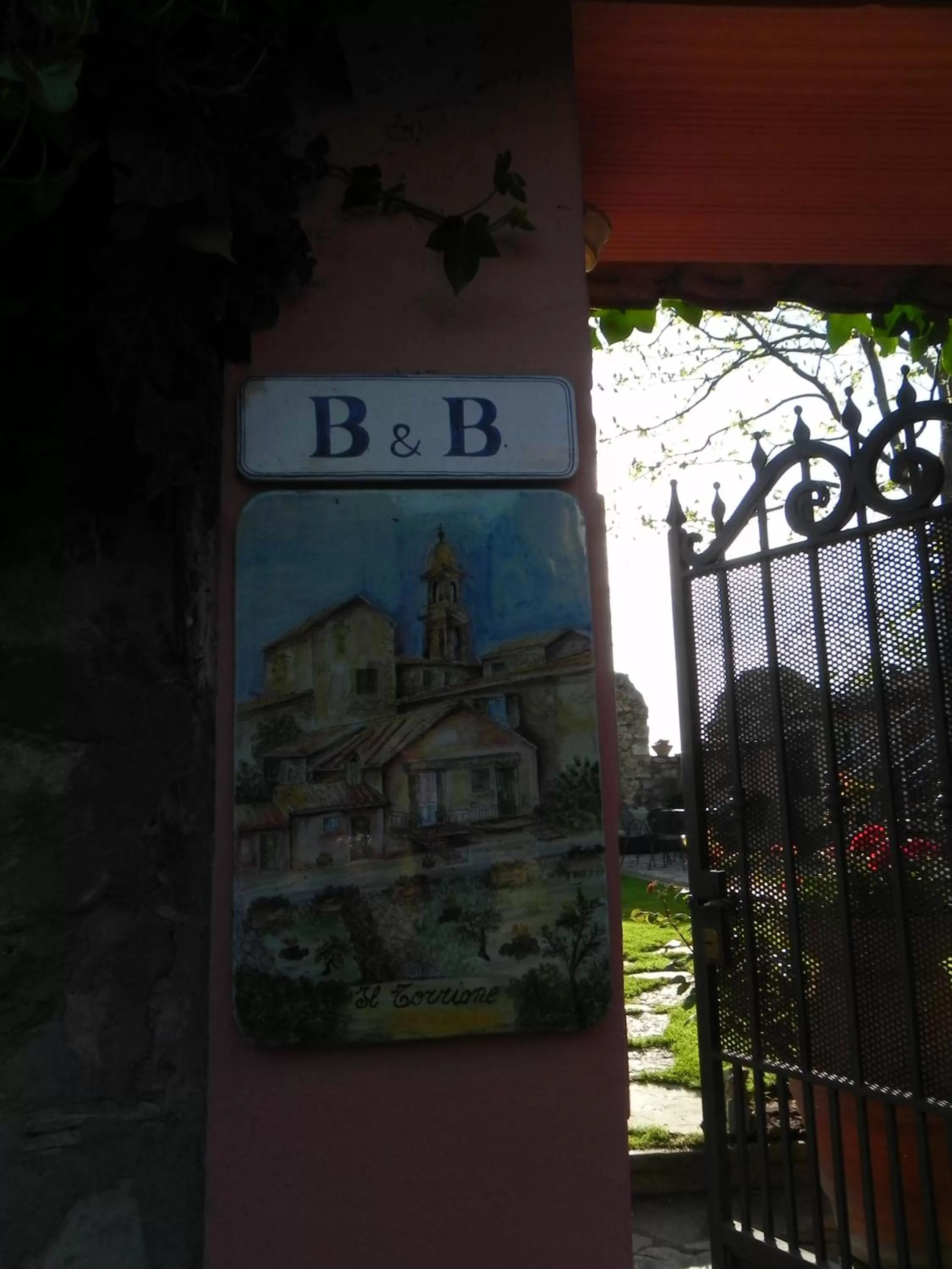 Facade/entrance in Il Torrione