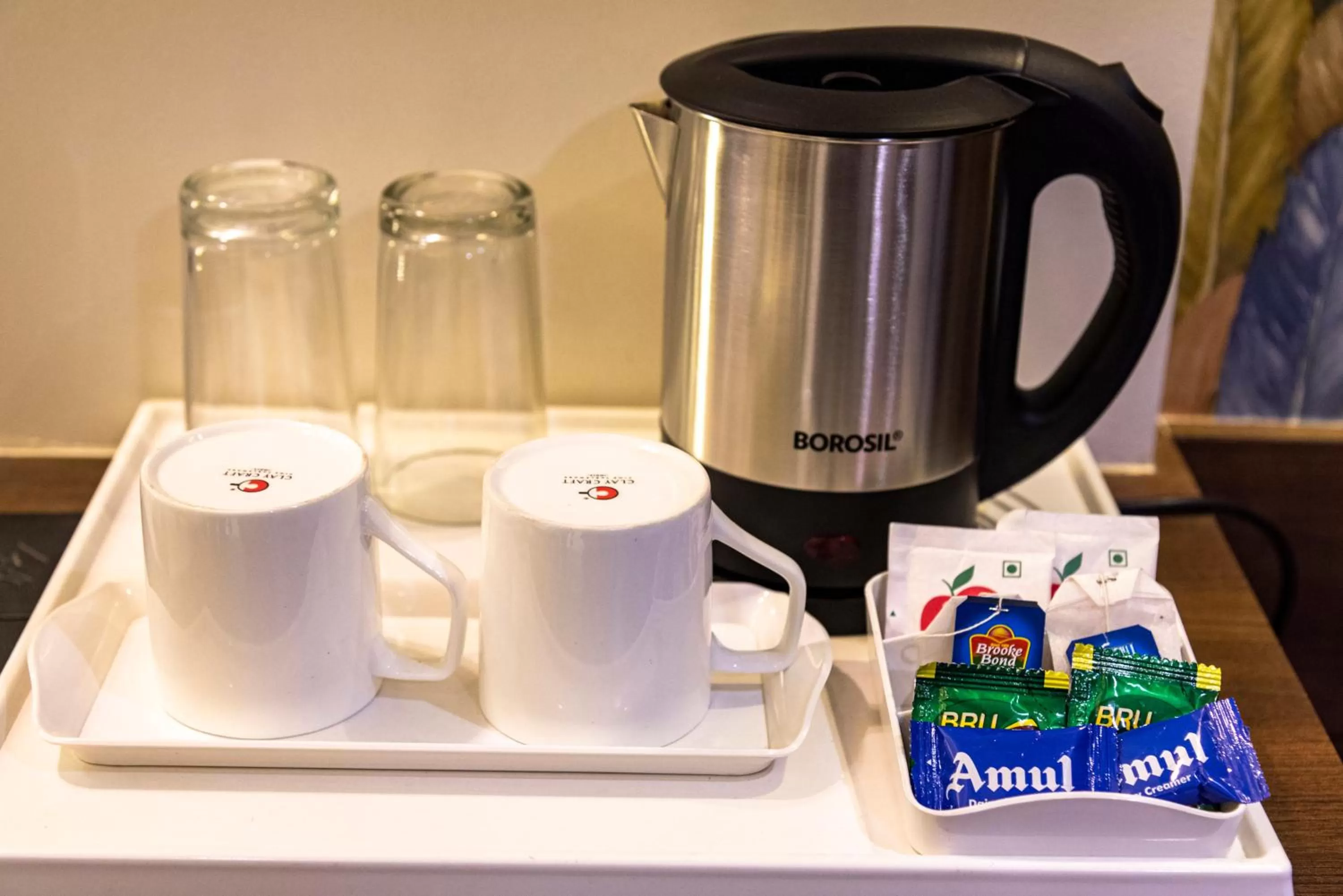 Coffee/tea facilities in Hotel Pratham